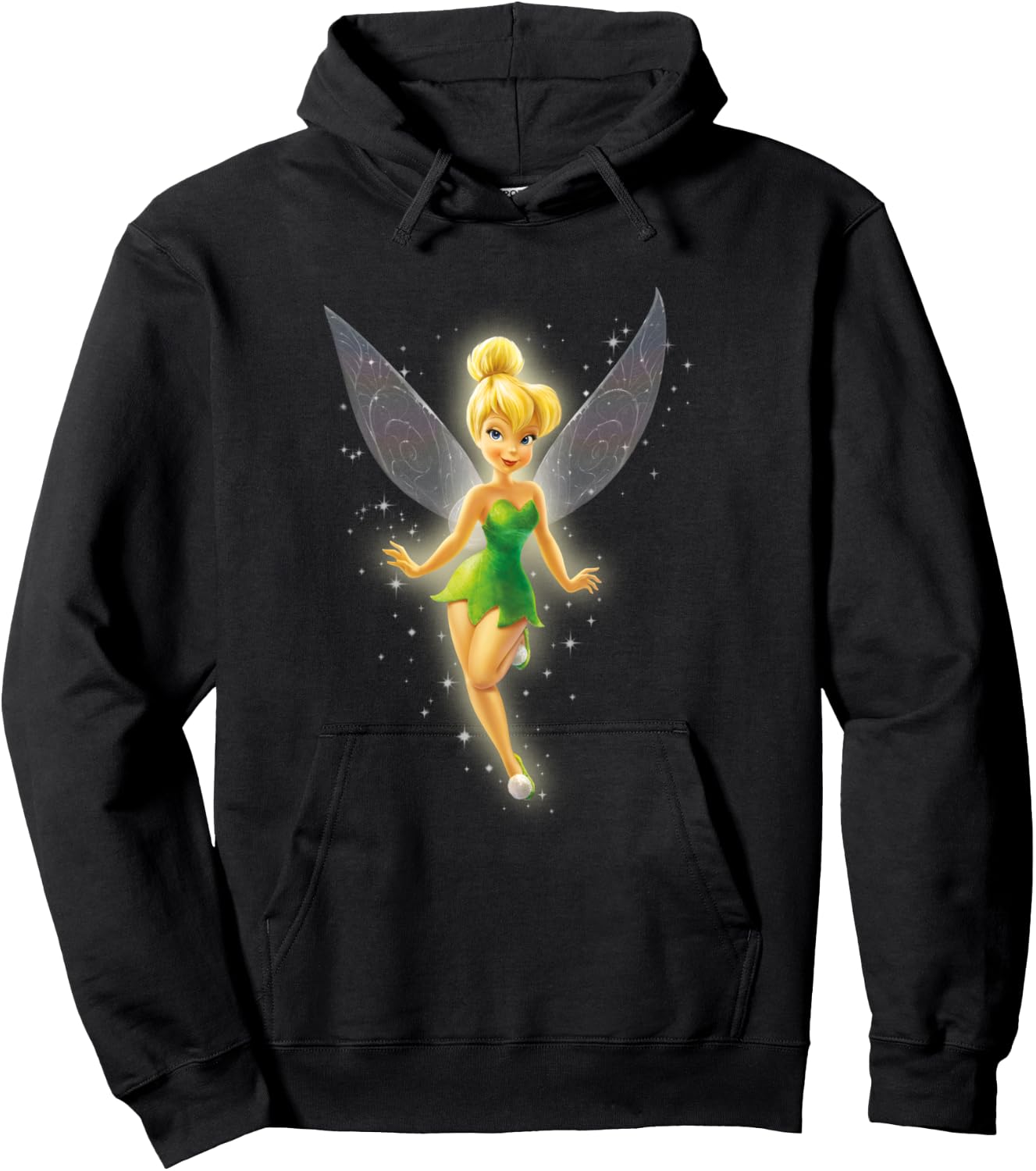 Tinkerbell Beautiful Fairy , Black, S Hoodie - Hoodie | Black