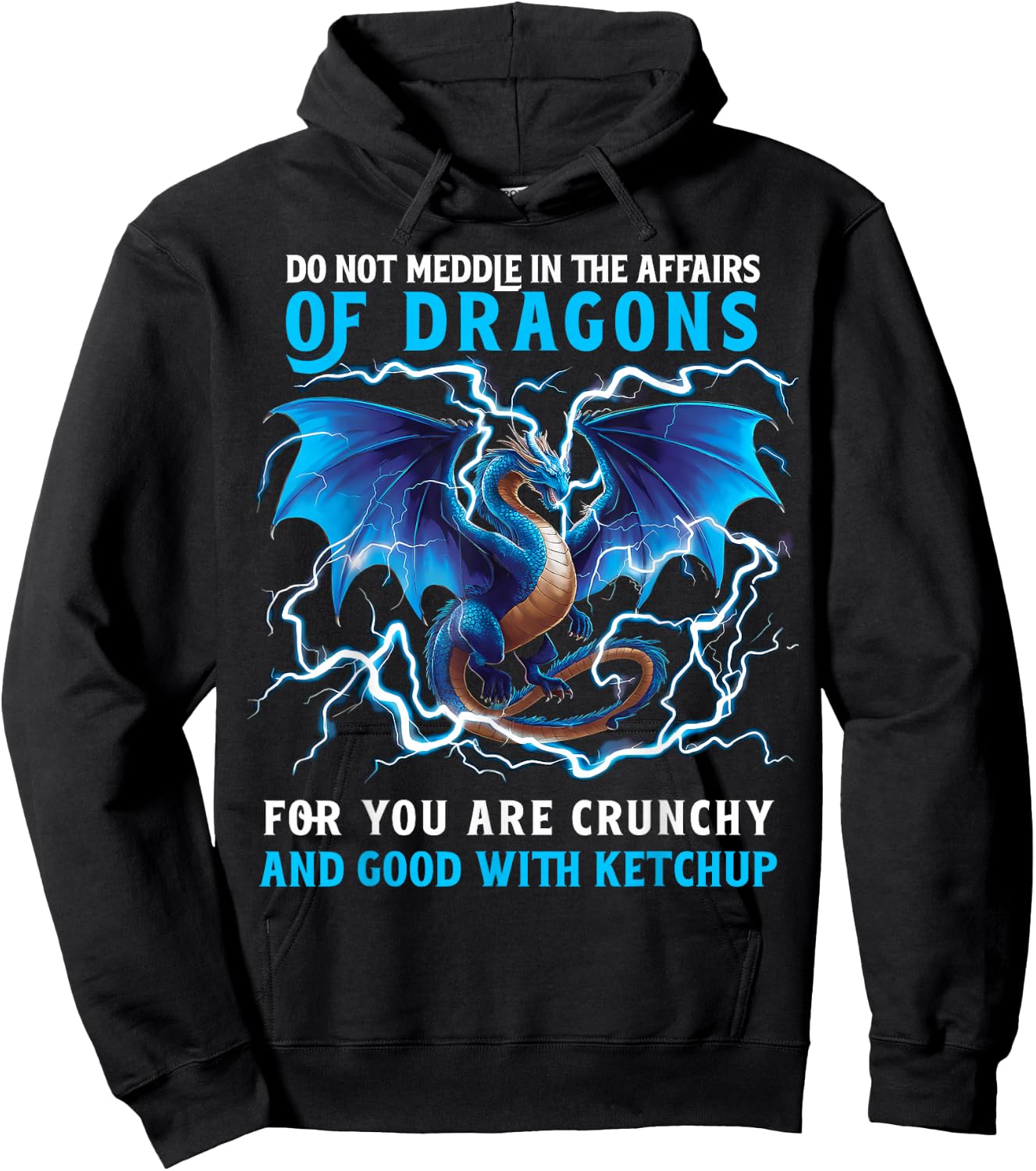 Dragon Chinese Mythical Creature Japanese Hoodie - Hoodie | Black
