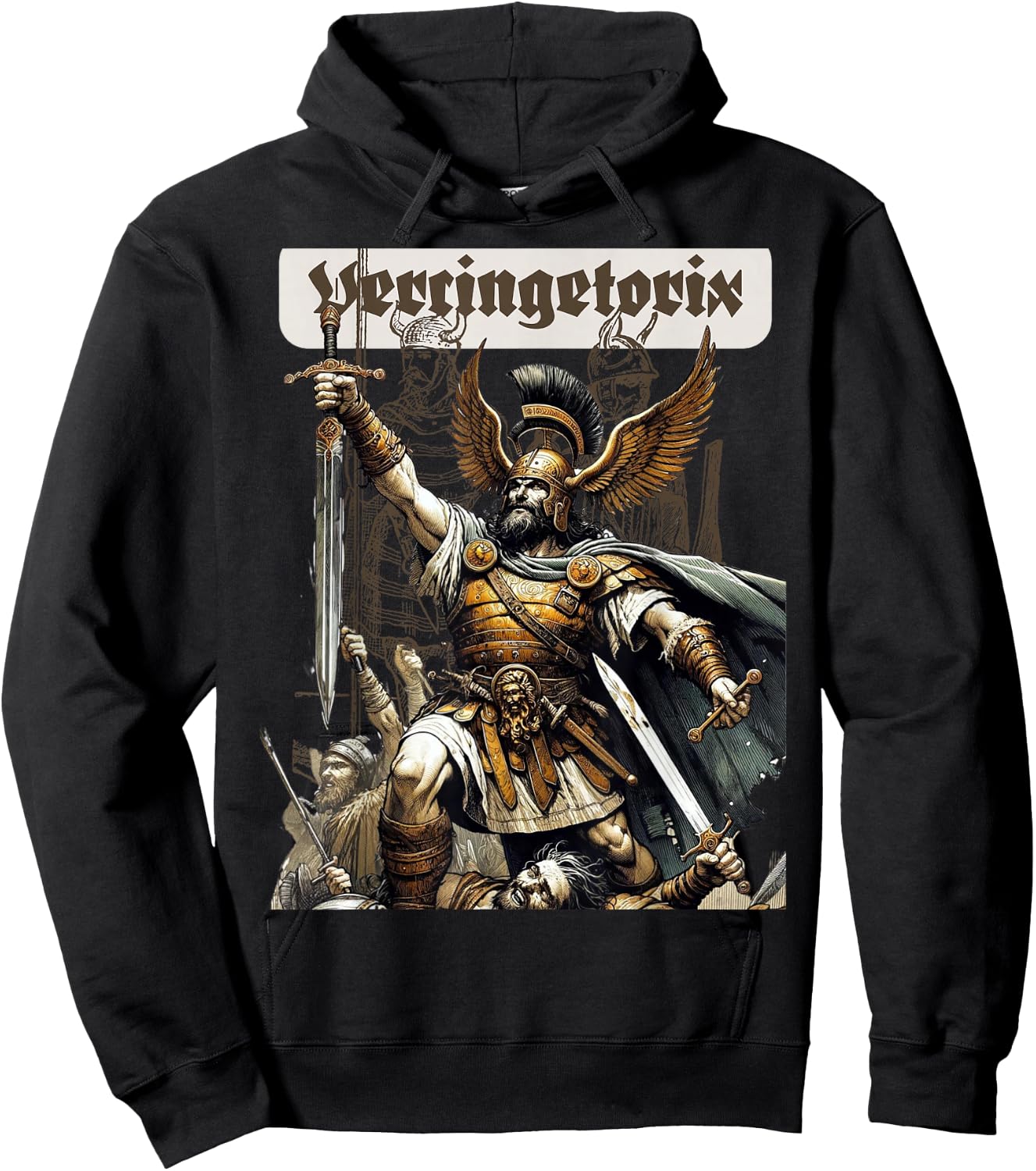 Vercingetorix , Black, S Hoodie - Hoodie | Black