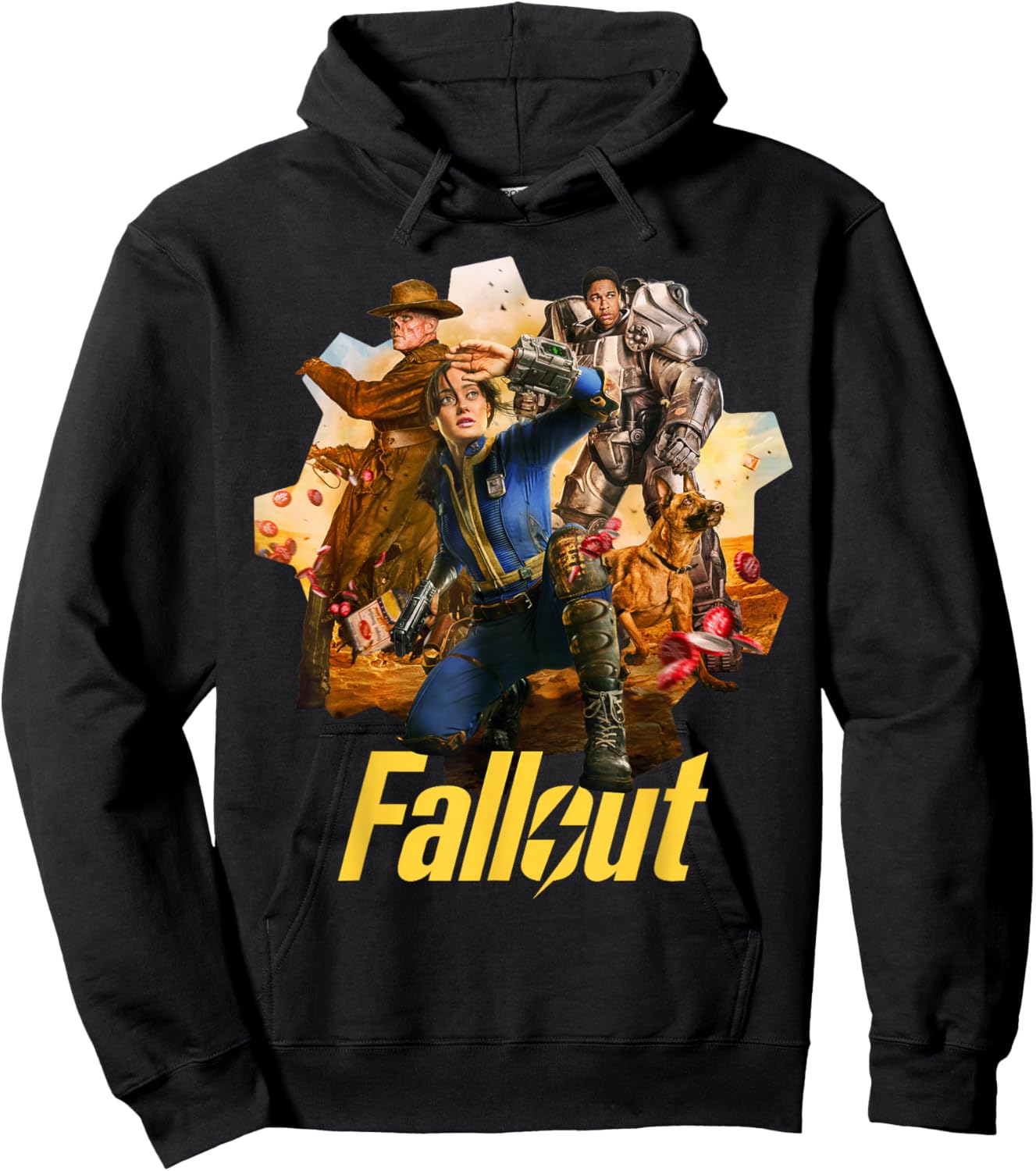 Fallout - Set, Black, S Hoodie - Hoodie | Black