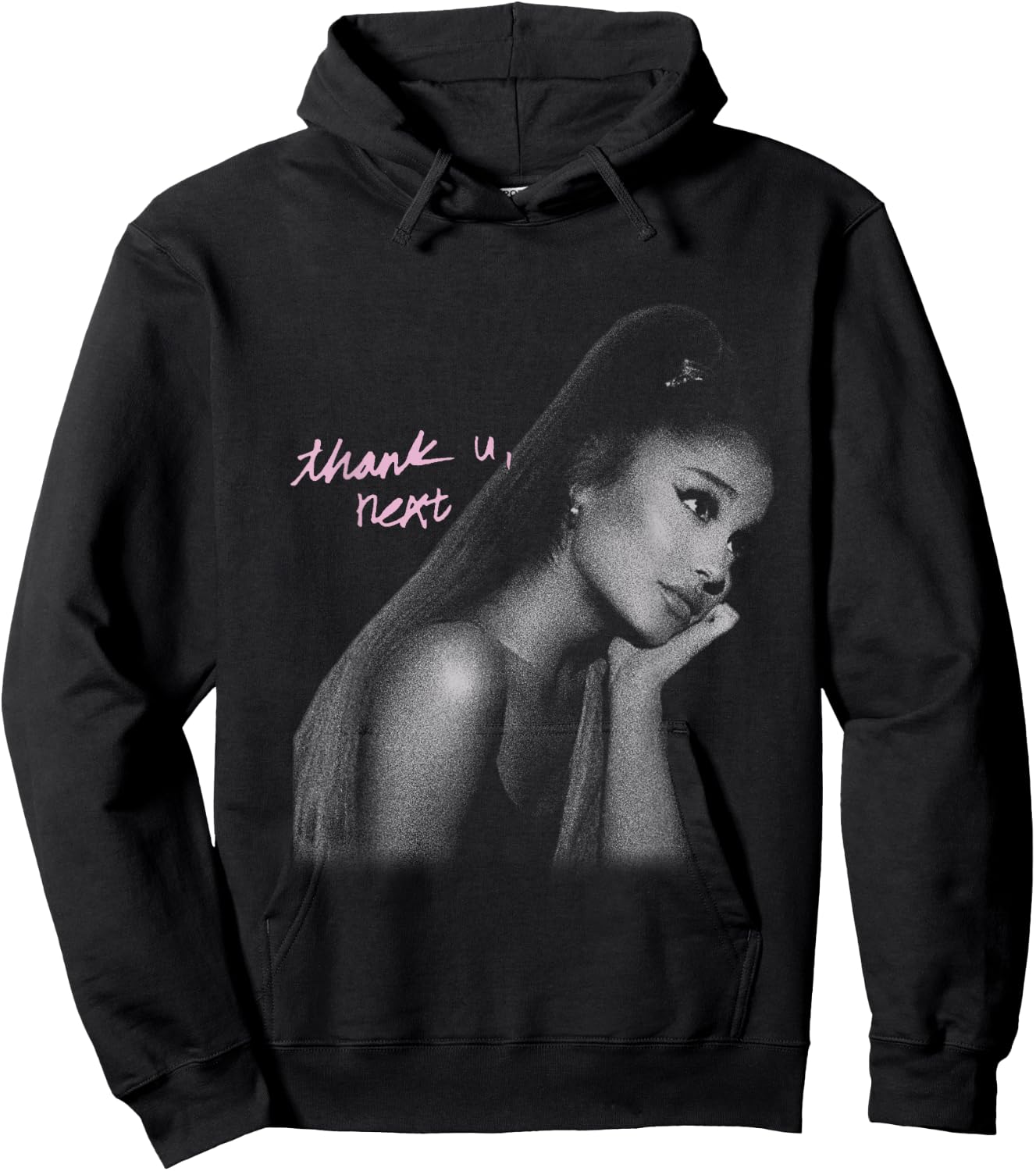 Official Ariana Grande Thank U Next , gray Hoodie - Hoodie | Black