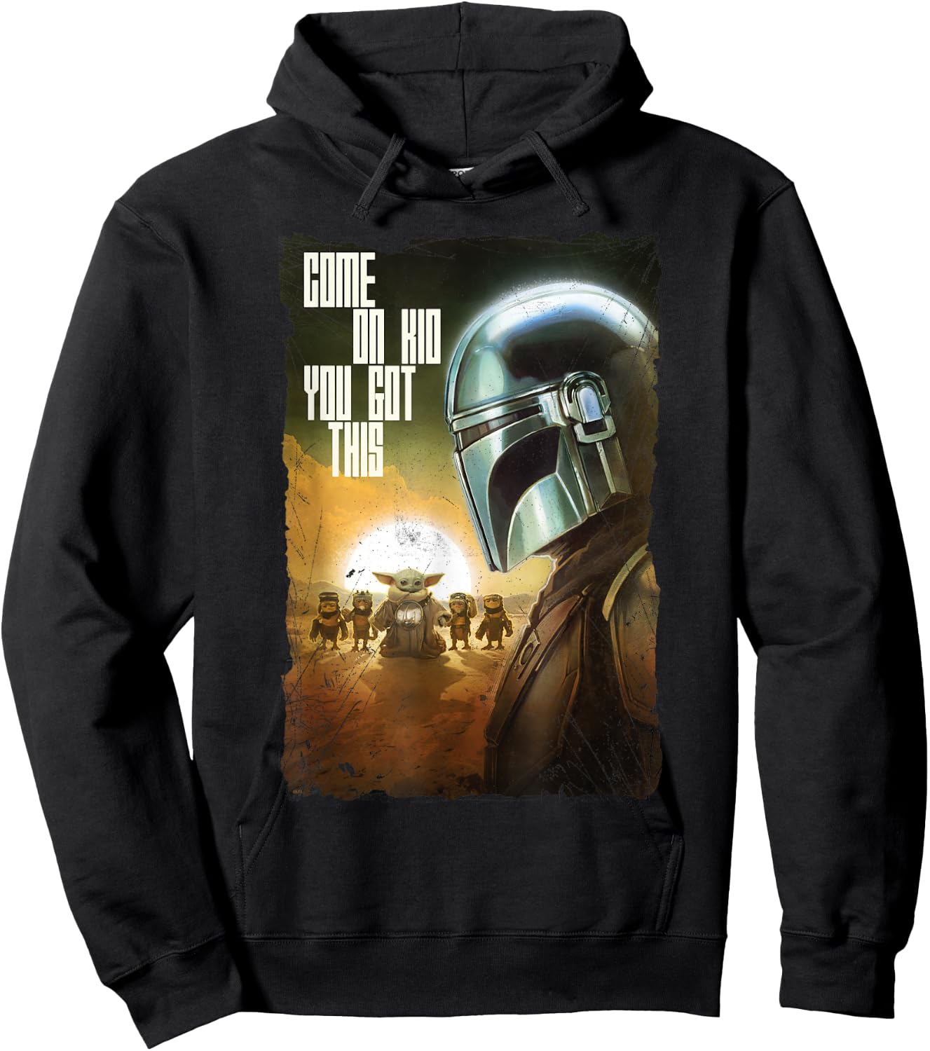 Star Wars: The Mandalorian and Grogu Movie You Got This Hoodie - Hoodie | Black