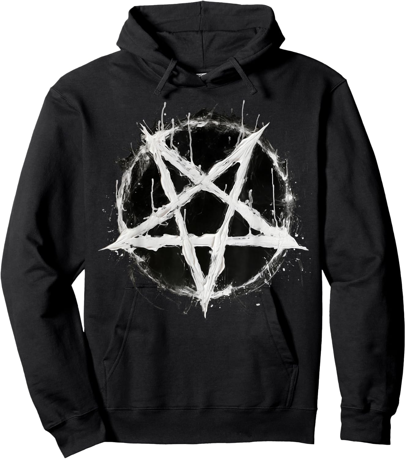 Satanic Devil 666 Pentagram , black Hoodie - Hoodie | Black