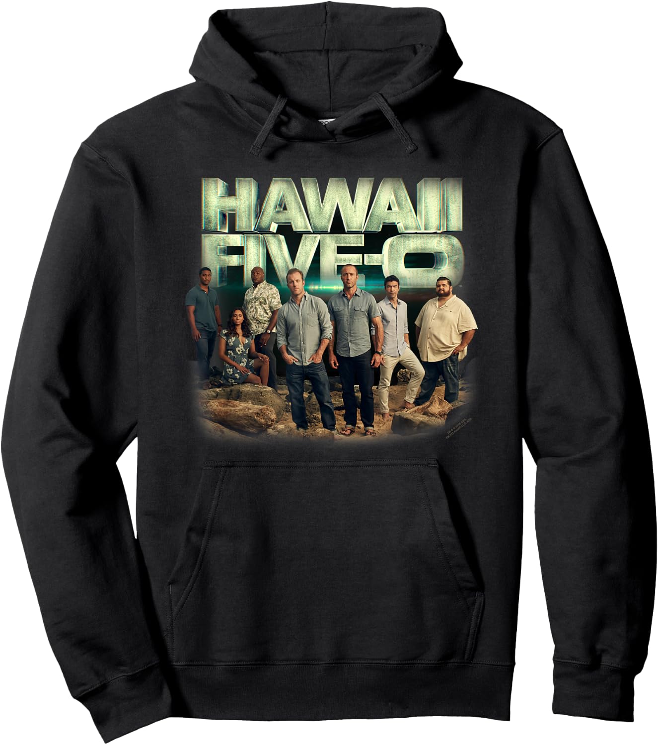 Hawaii Five-O Cast , black Hoodie - Hoodie | Black