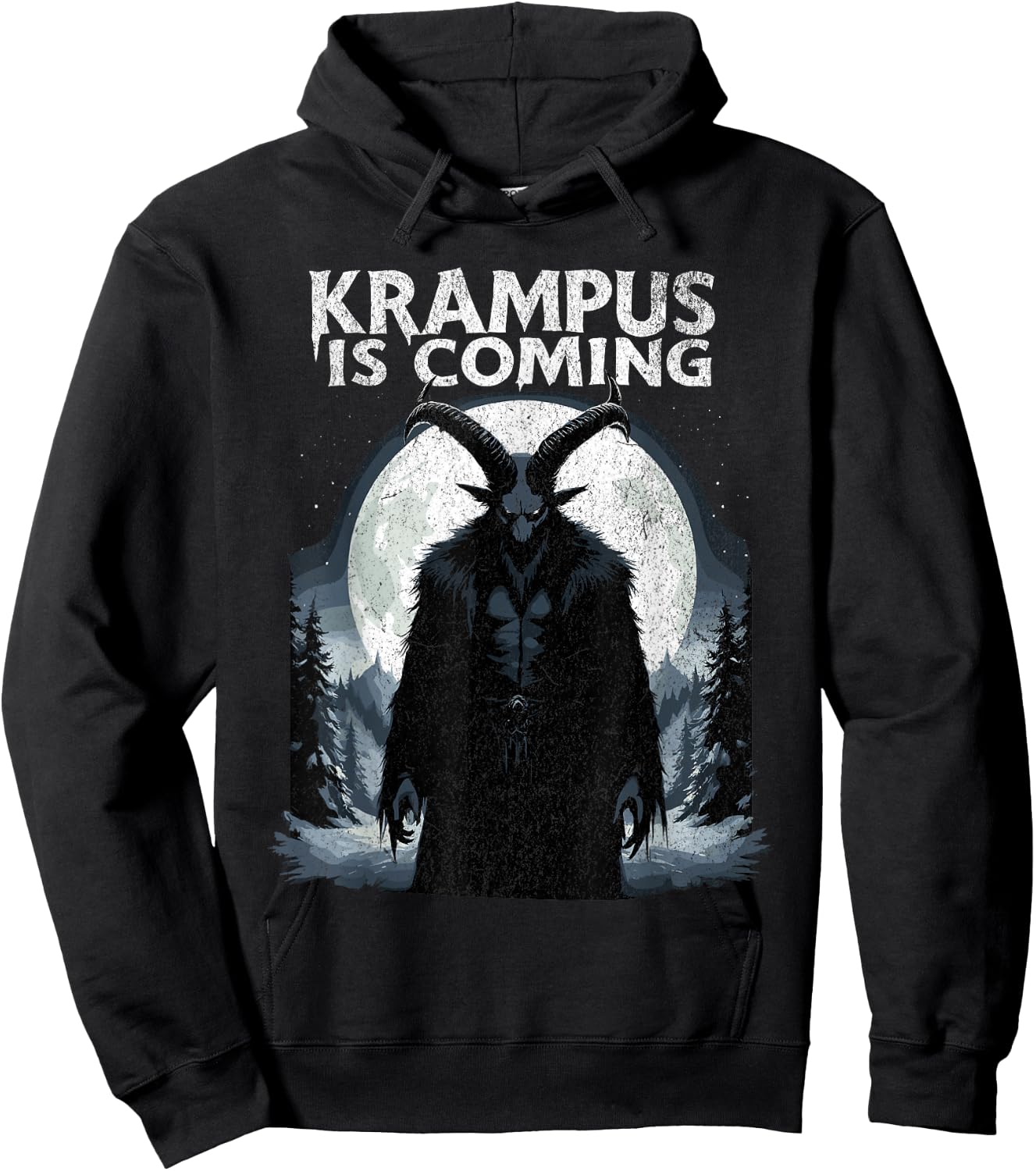 krampusnacht Christmas Xmas Krampus Hoodie - Hoodie | Black