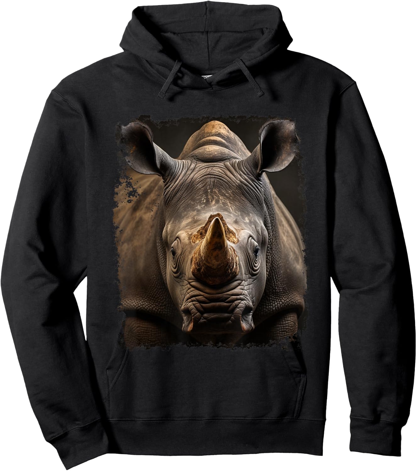 Rhinoceros Rhino Hoodie - Hoodie | Black