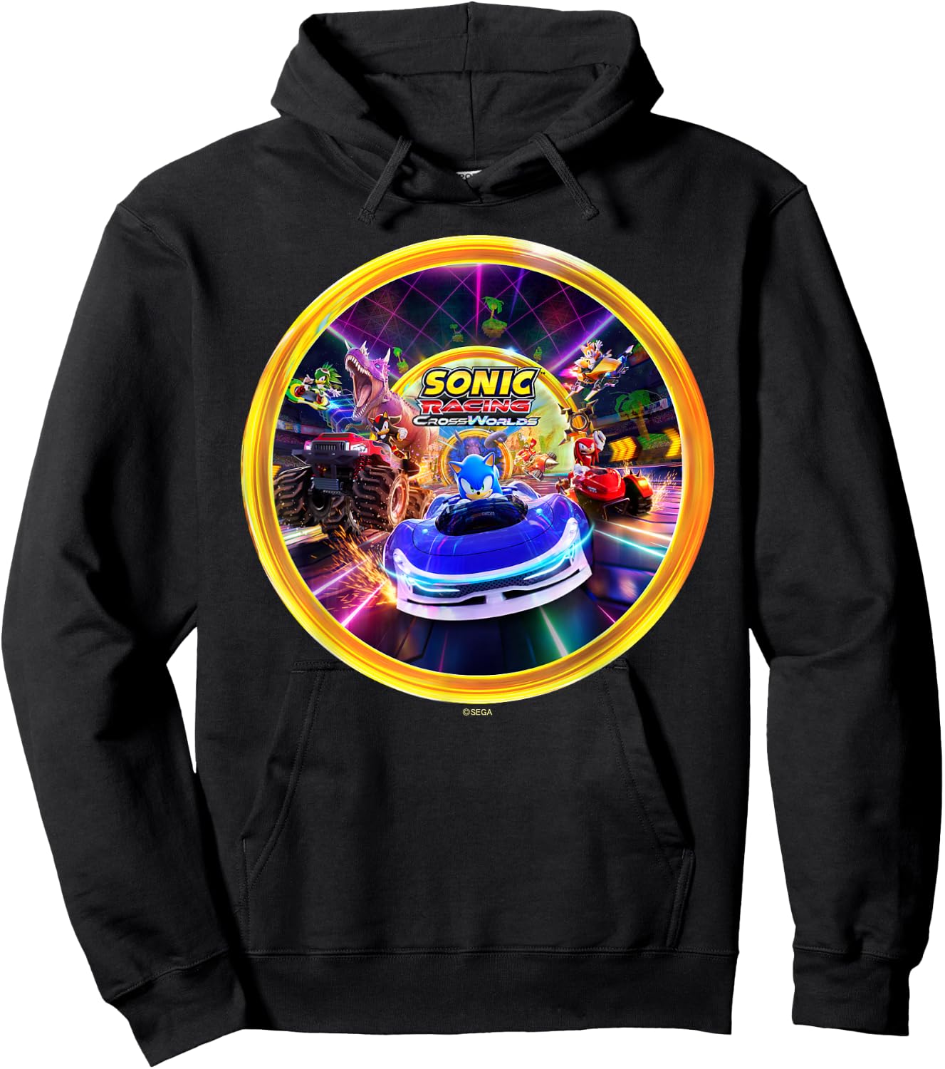 Sonic The Hedgehog: CrossWorlds Hoodie - Hoodie | Black