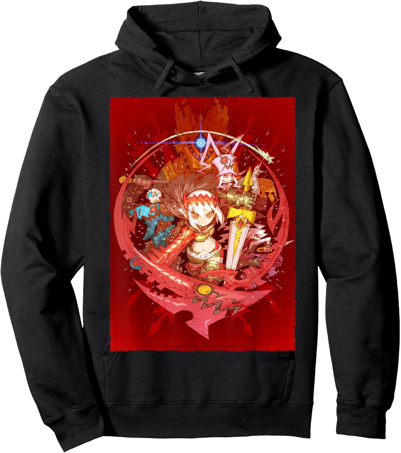Dragon Marked for Death Package Illustration Hoodie - Hoodie | Black