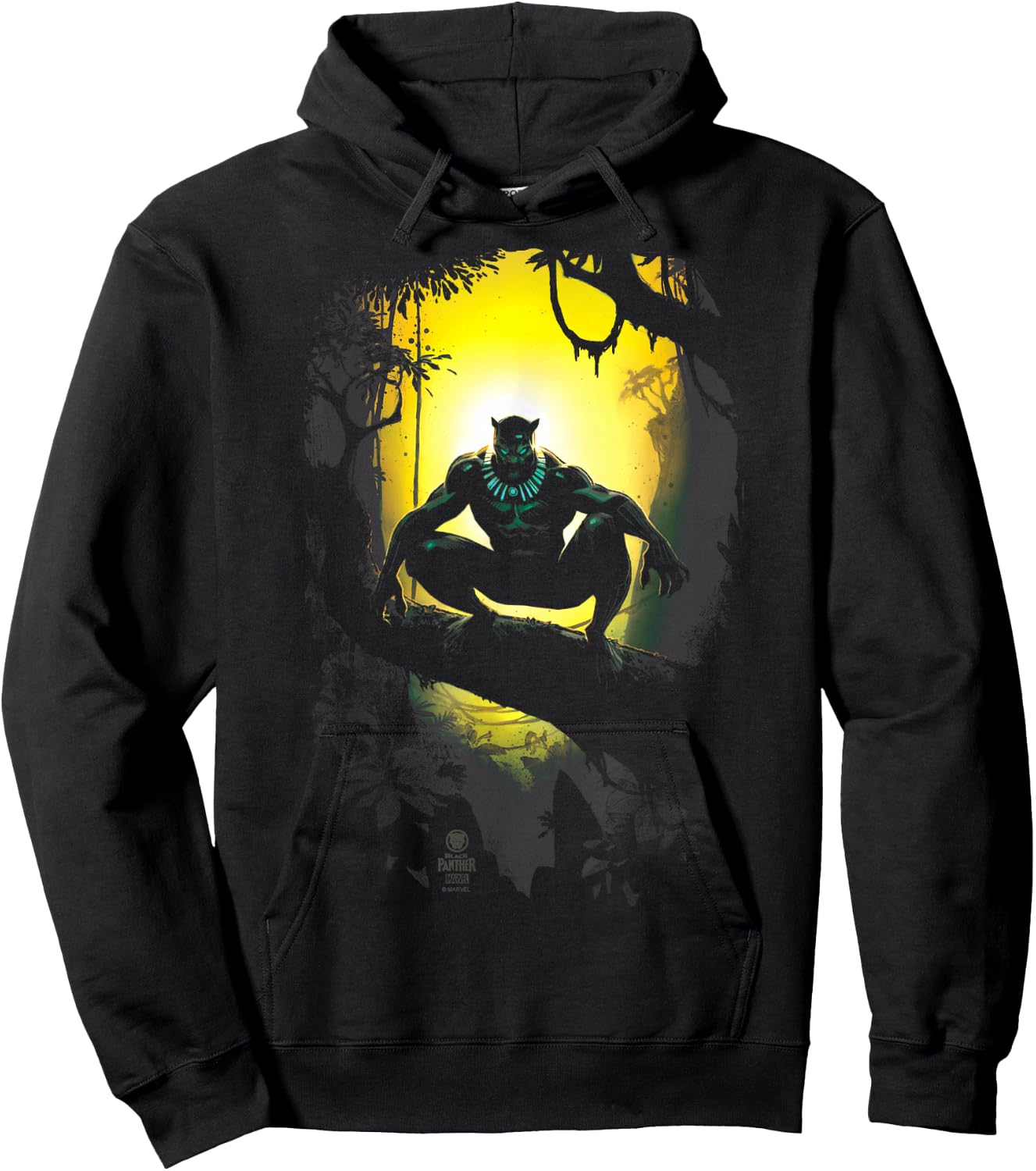 Black Panther - Scene Hoodie - Hoodie | Black