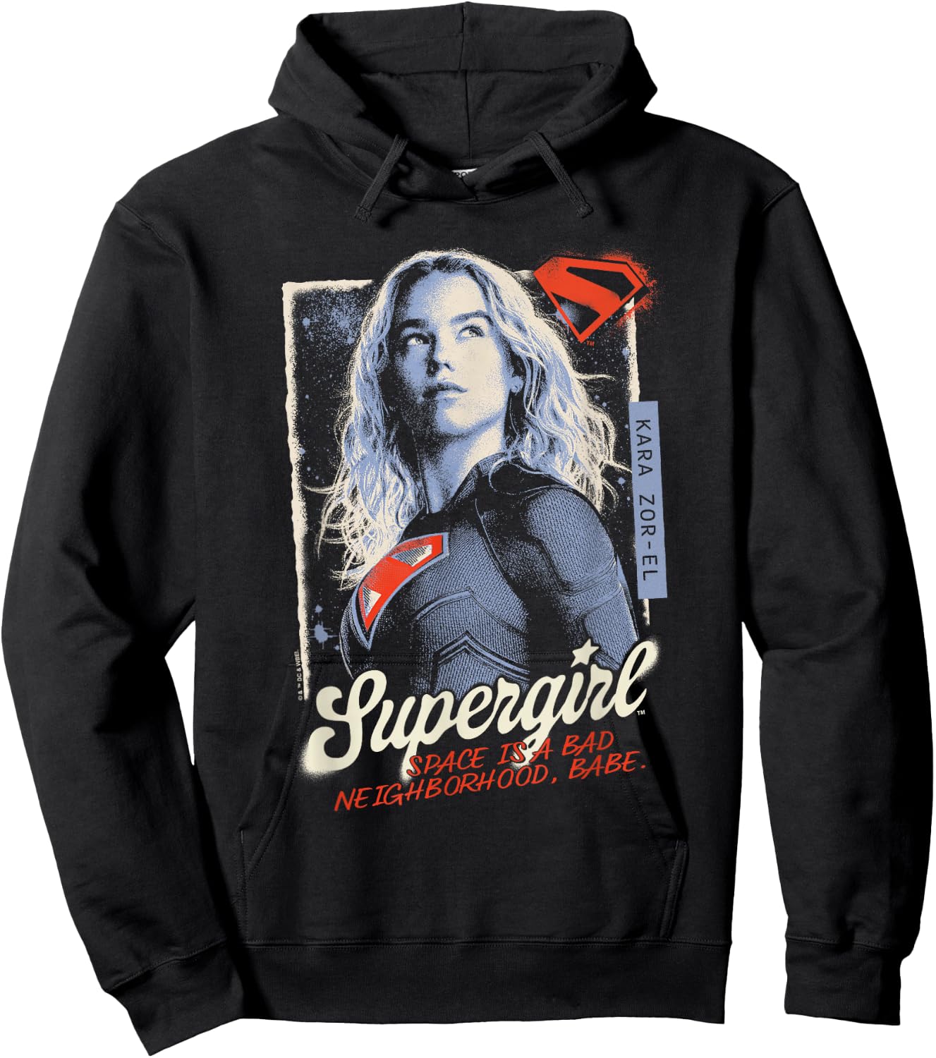 Supergirl 2026 Punk Babe Hoodie - Hoodie | Black