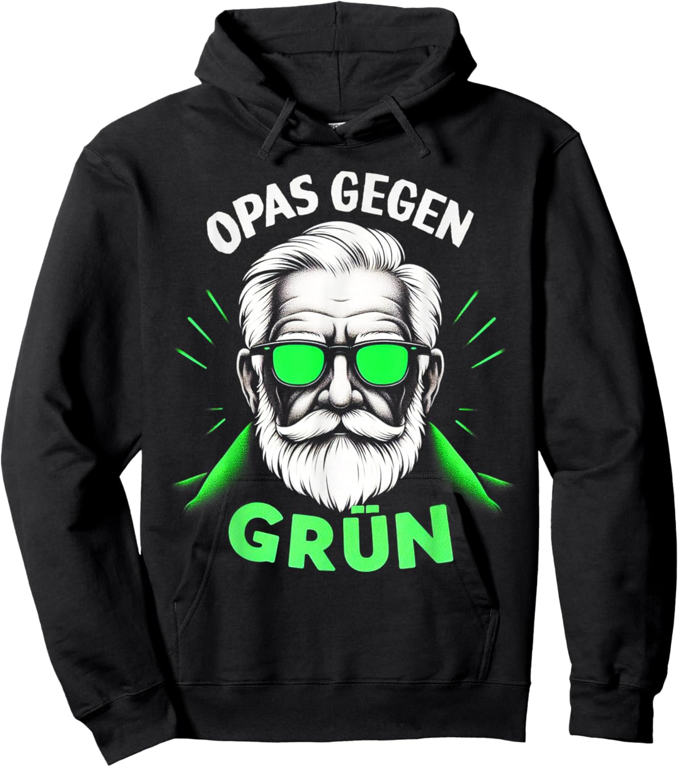 Opas Gegen Grün Nein Danke - Opas Gegen Grün 2026 Hoodie - Hoodie | Black