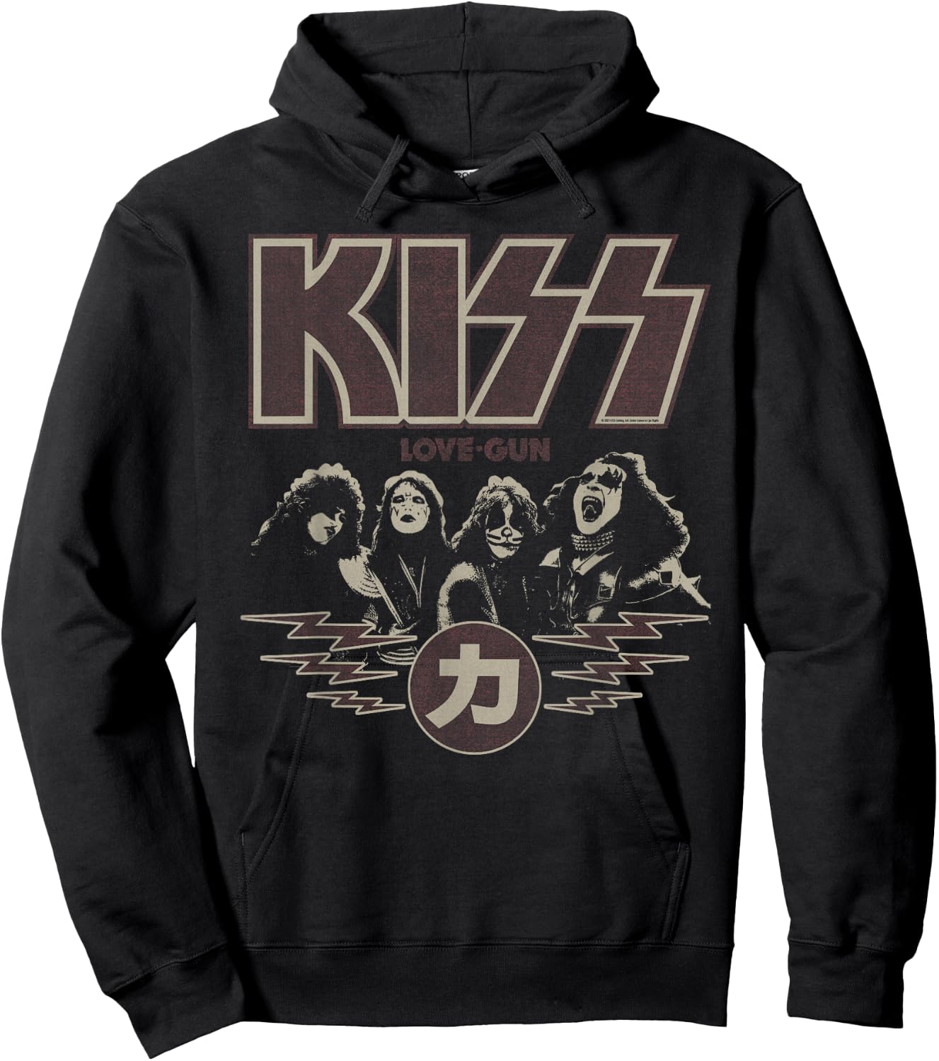 KISS - Love Gun Japan Hoodie - Hoodie | Black