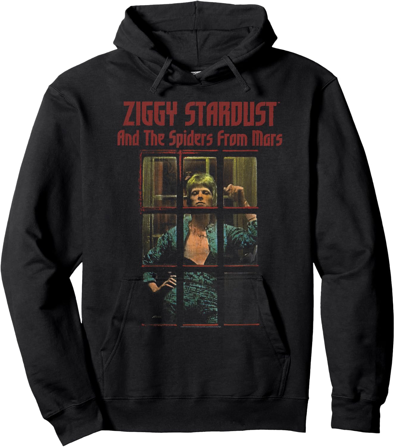 David Bowie - And the spiders of Mars , Black Hoodie - Hoodie | Black