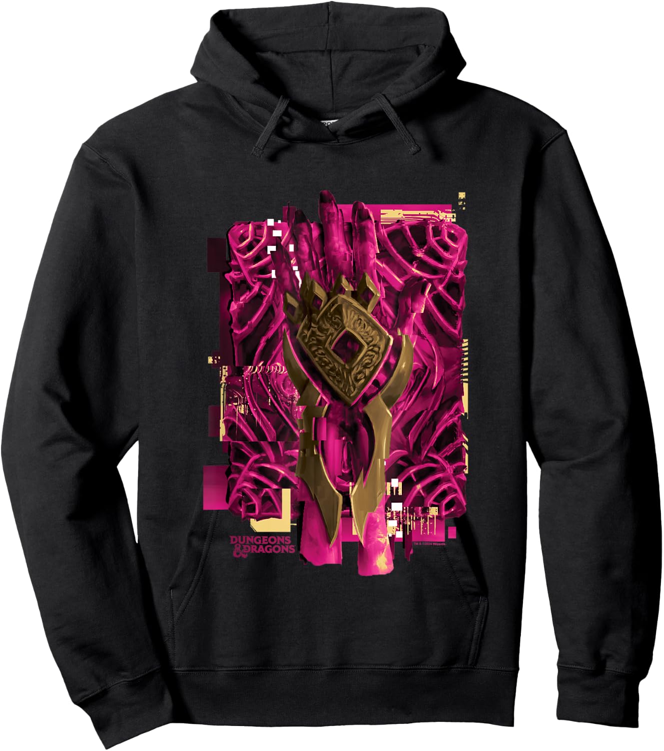 Dungeons & Dragons Hand Armor Vecna Vintage Hoodie - Hoodie | Black