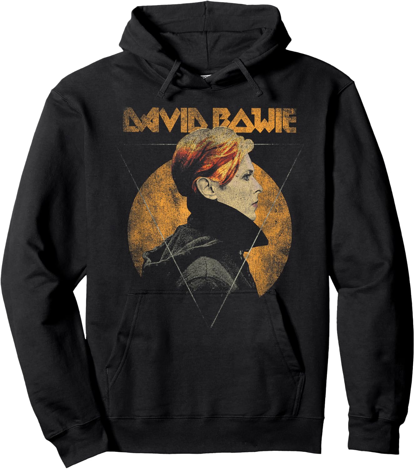 David Bowie - Triangle , black Hoodie - Hoodie | Black