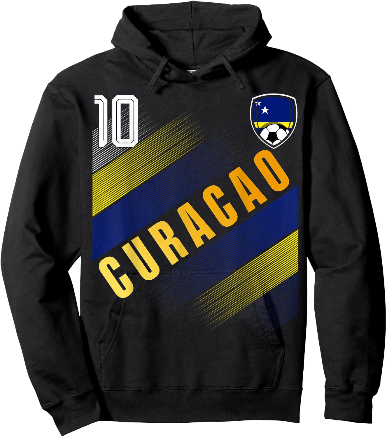 Curacao Flag Curacaoan Pride Lovers Hoodie - Hoodie | Black