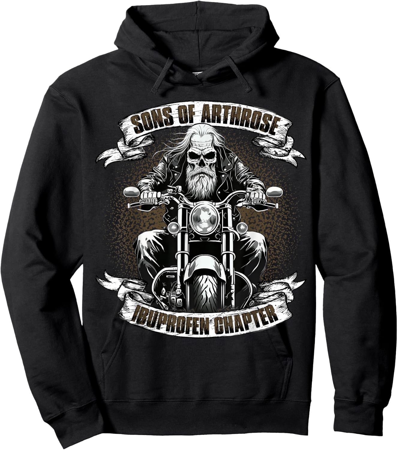 Sons of Arthrose - Ibuprofen Chapter Biker Motorradfahrer Hoodie - Hoodie | Black