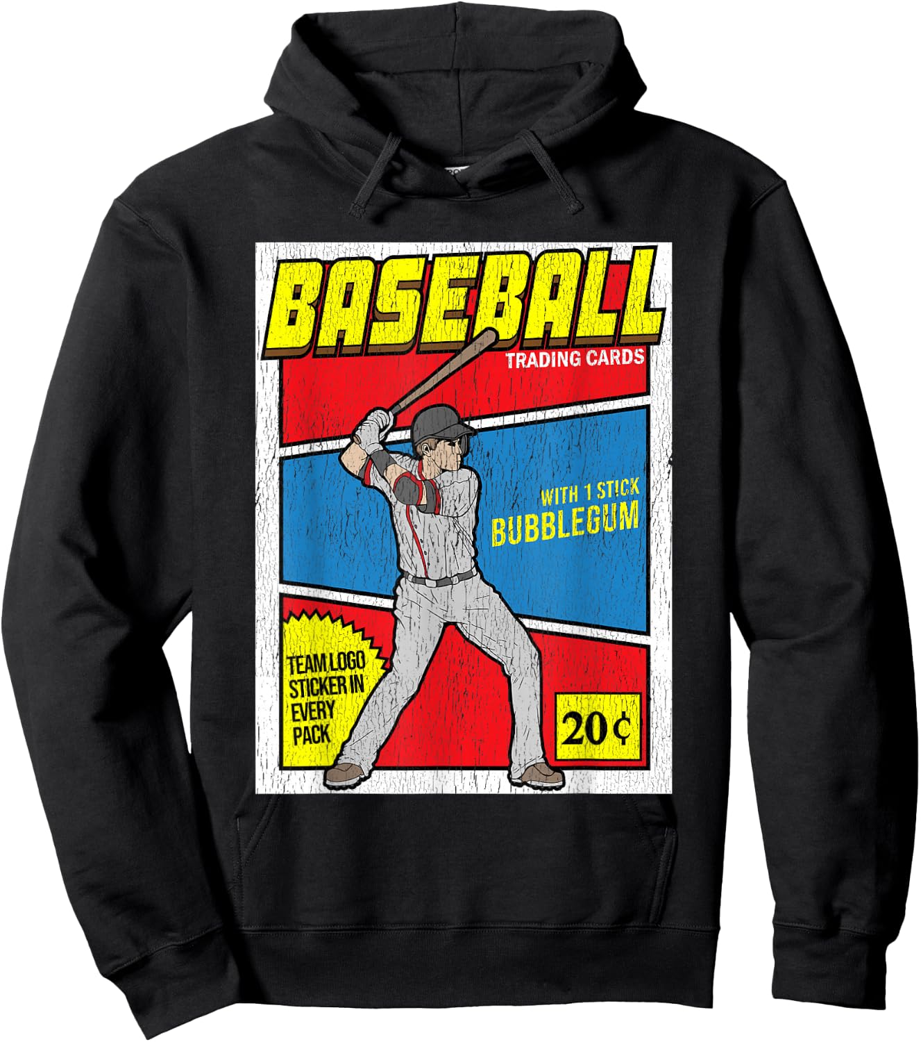 Baseball Collection Baseball Cards Hoodie - Hoodie | Black