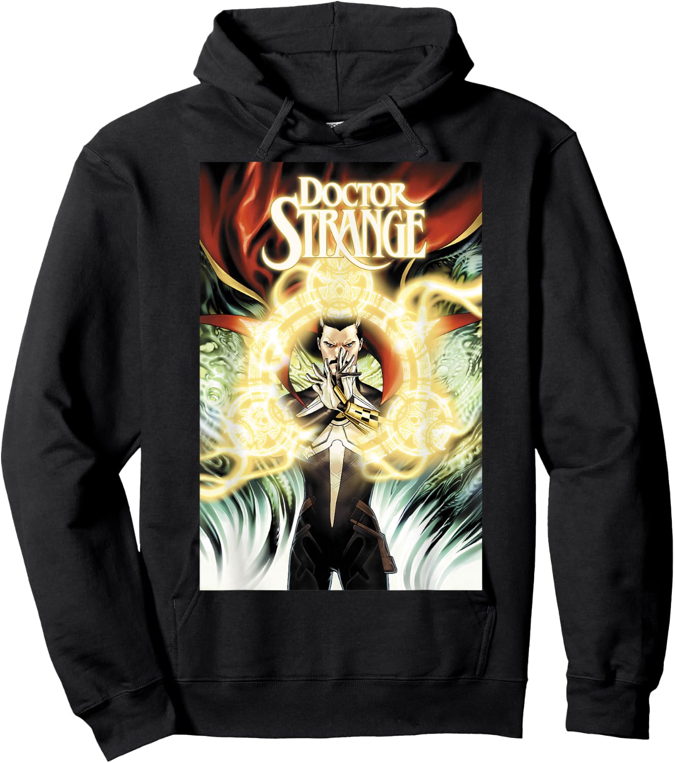 Marvel Doctor Strange Comic Cover Hoodie - Hoodie | Black