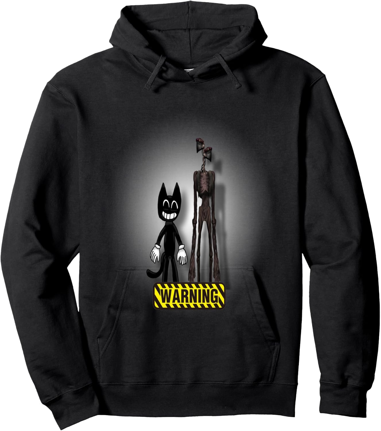Siren head, Sirenhead we all love to escape from Siren head Hoodie - Hoodie | Black
