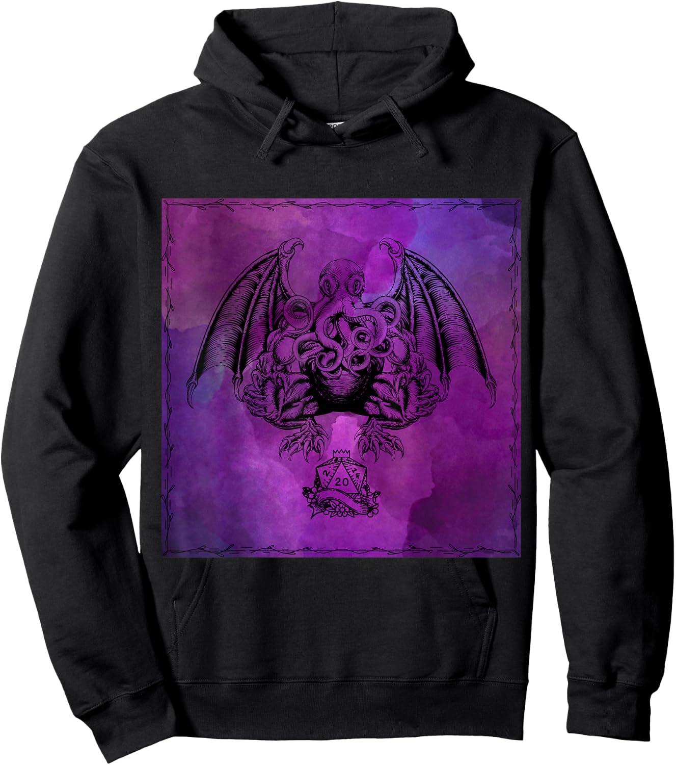 Illithid Purpur Hoodie - Hoodie | Black