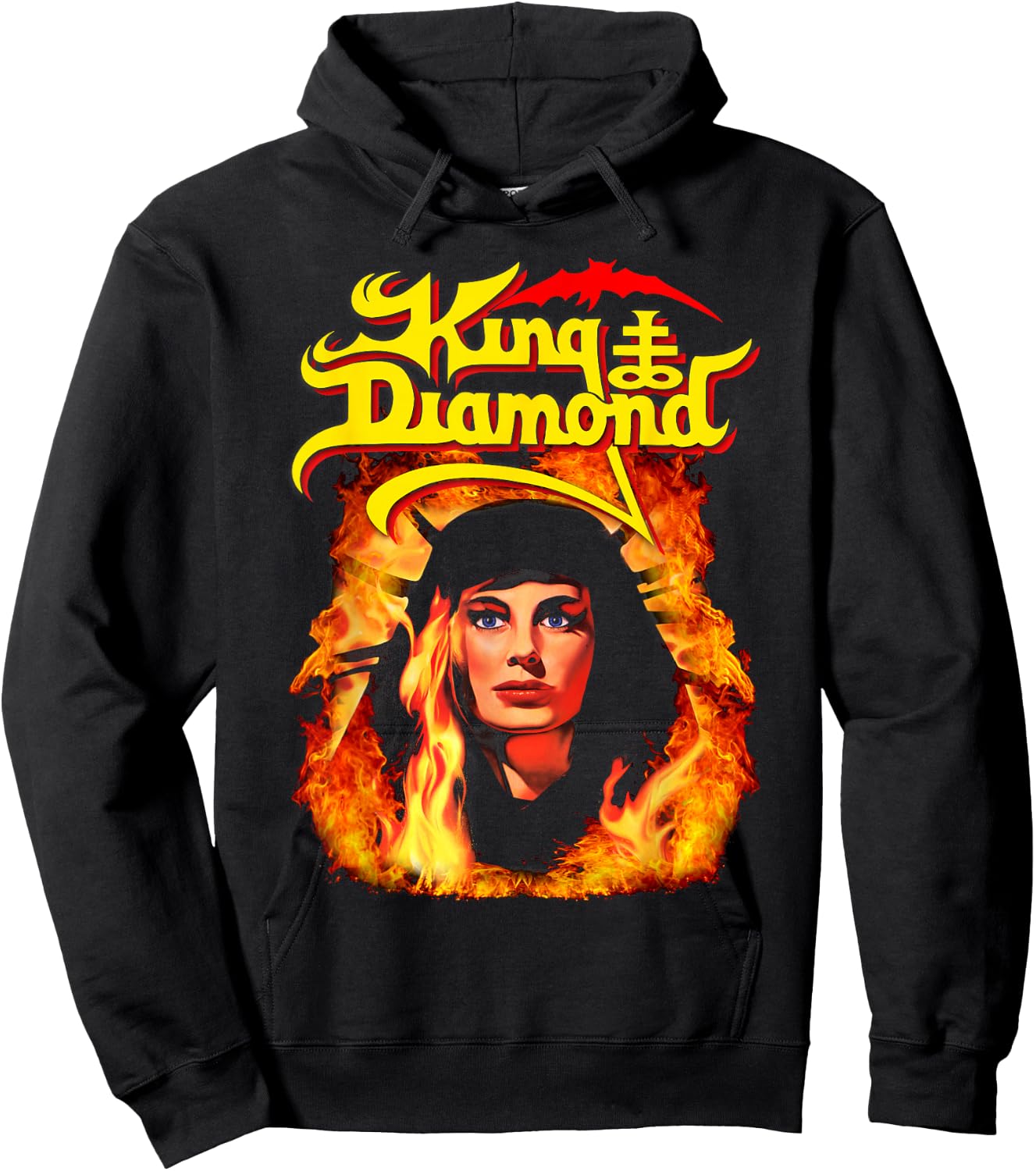 Portrait Fatal , Black, S Hoodie - Hoodie | Black