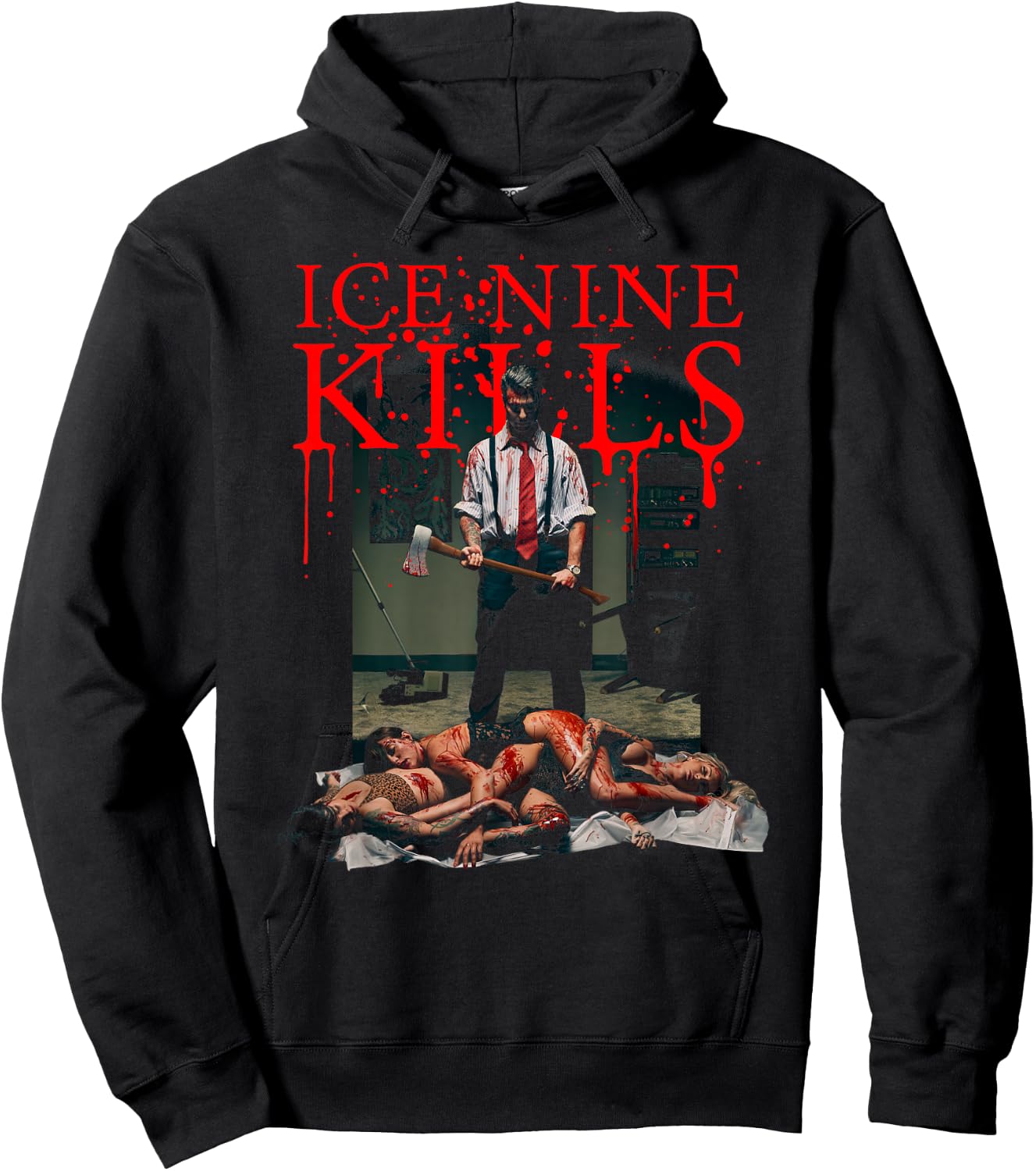 Ice Nine Kills - Bloody , black Hoodie - Hoodie | Black