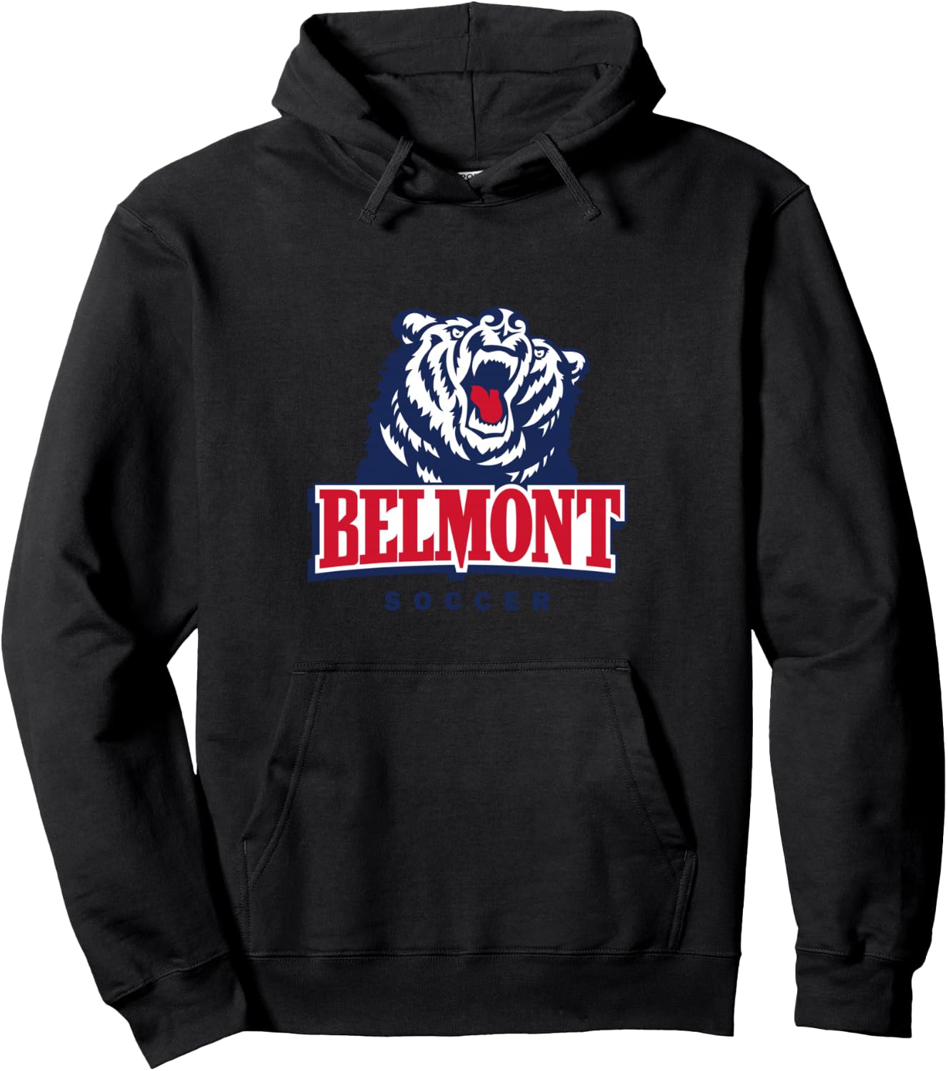 Belmont University Soccer Bruins Apparel Fans Hoodie - Hoodie | Black