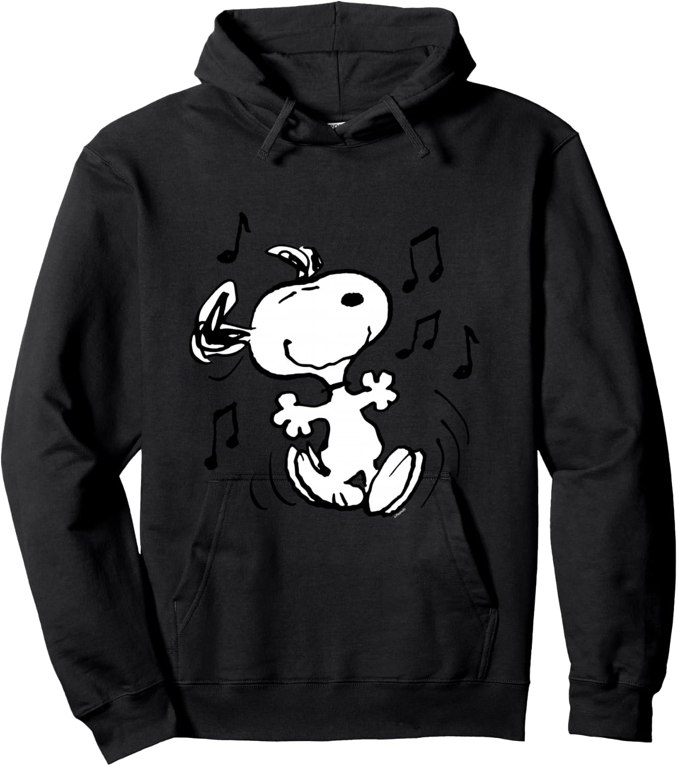 Peanuts Snoopy Dancing Shirt, blue Hoodie - Hoodie | Black