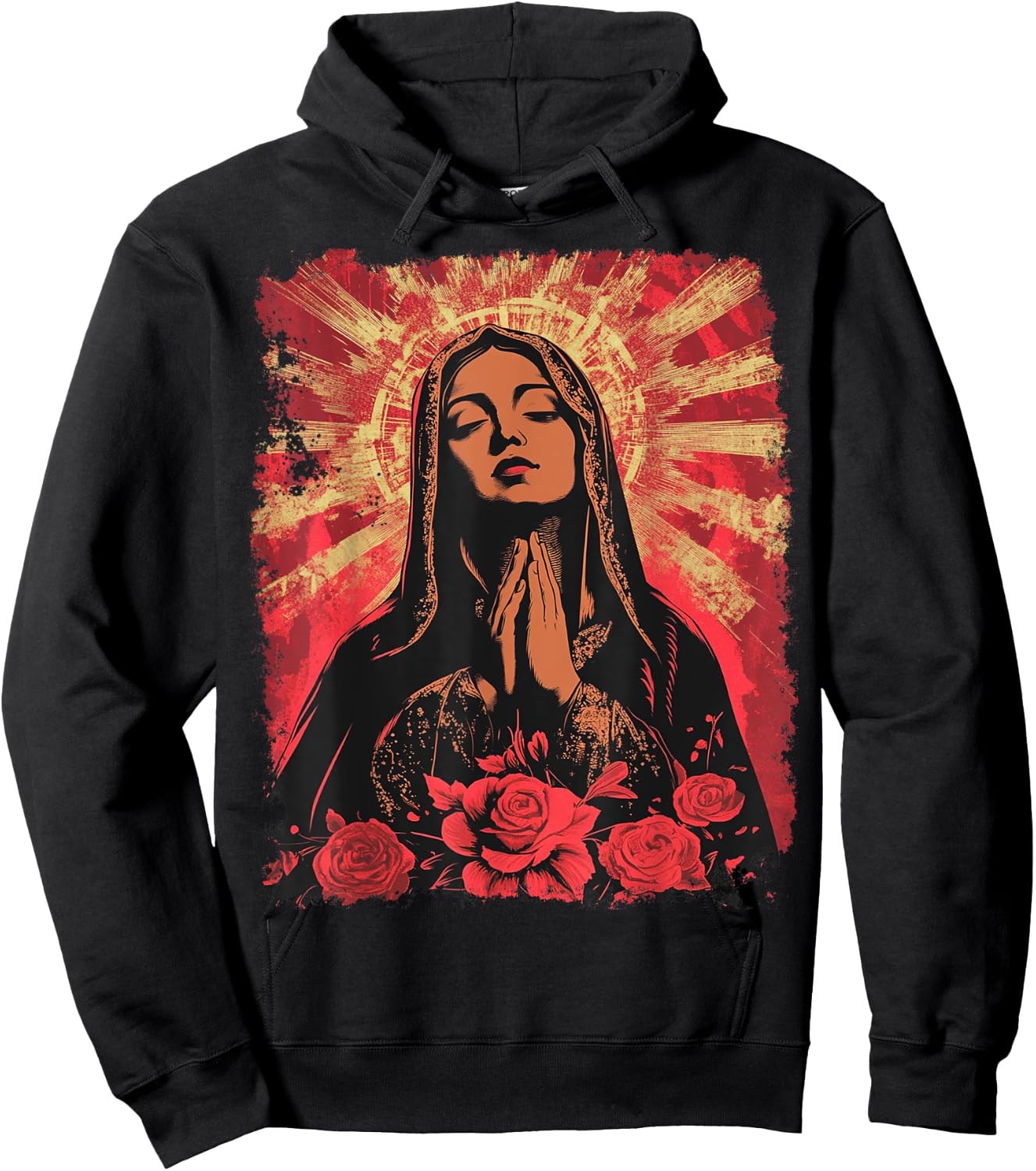 The Virgin Mary Hoodie - Hoodie | Black