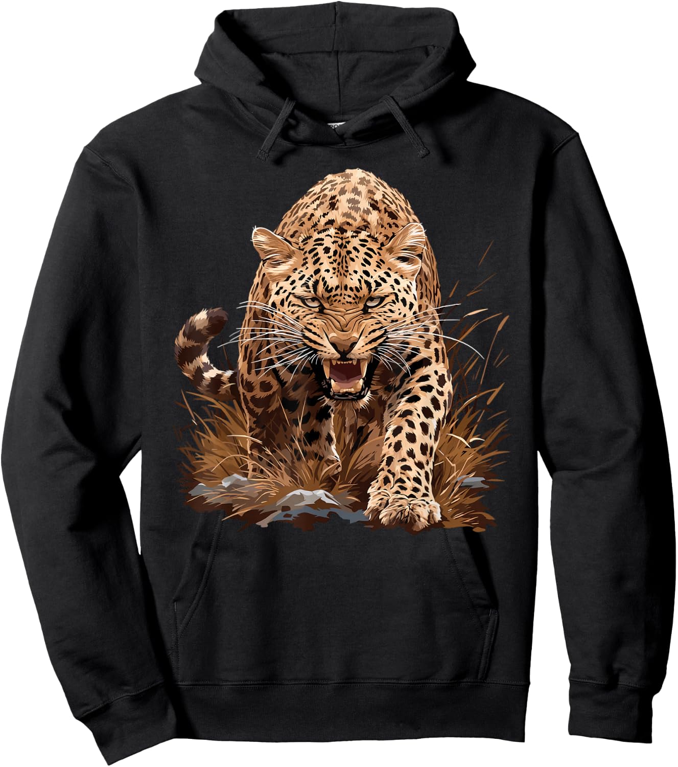 Amur Leopards Lovers Amur Leopard Hoodie - Hoodie | Black