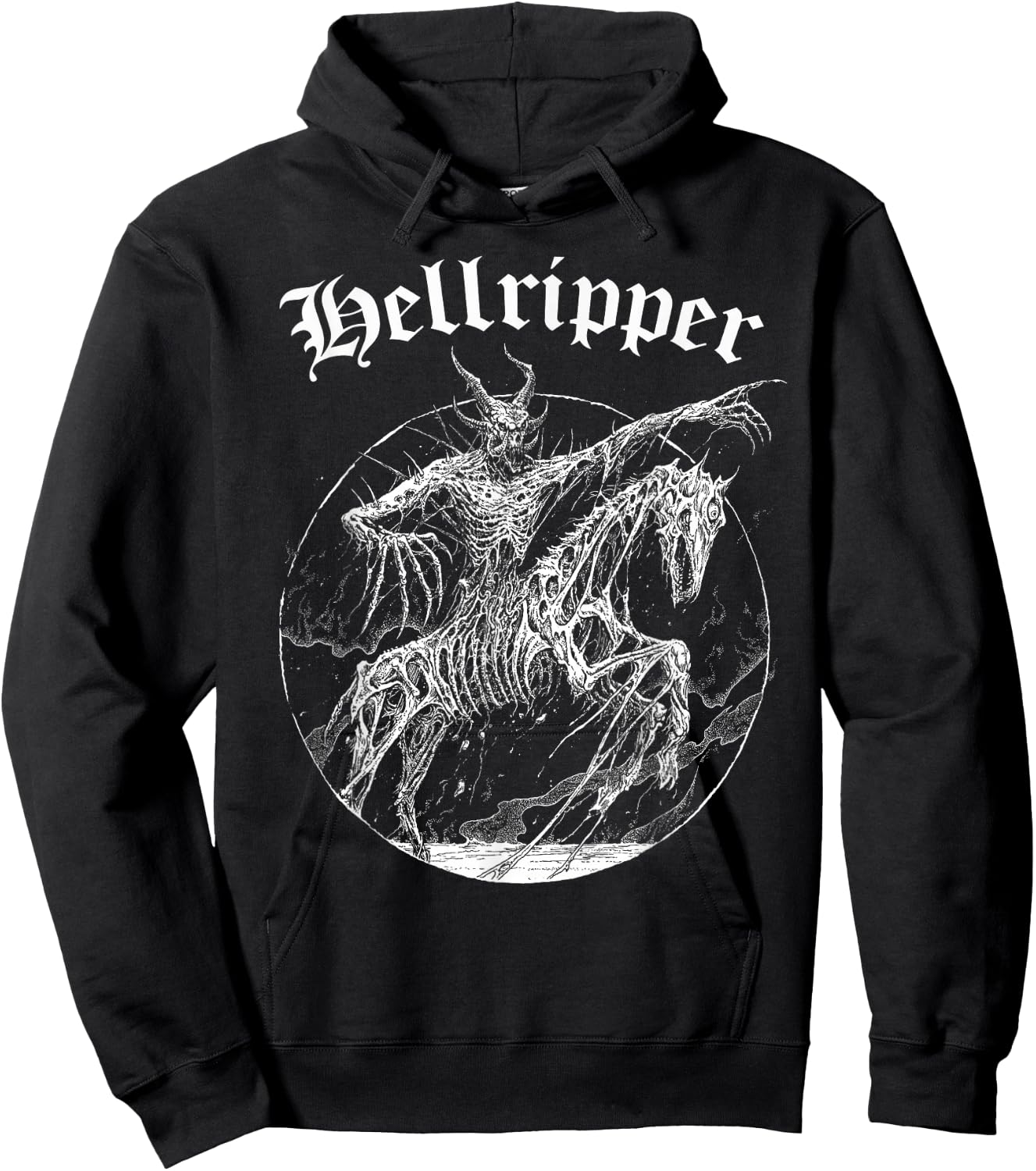 'Hellripper - Der Nuckelavee' Hoodie - Hoodie | Black