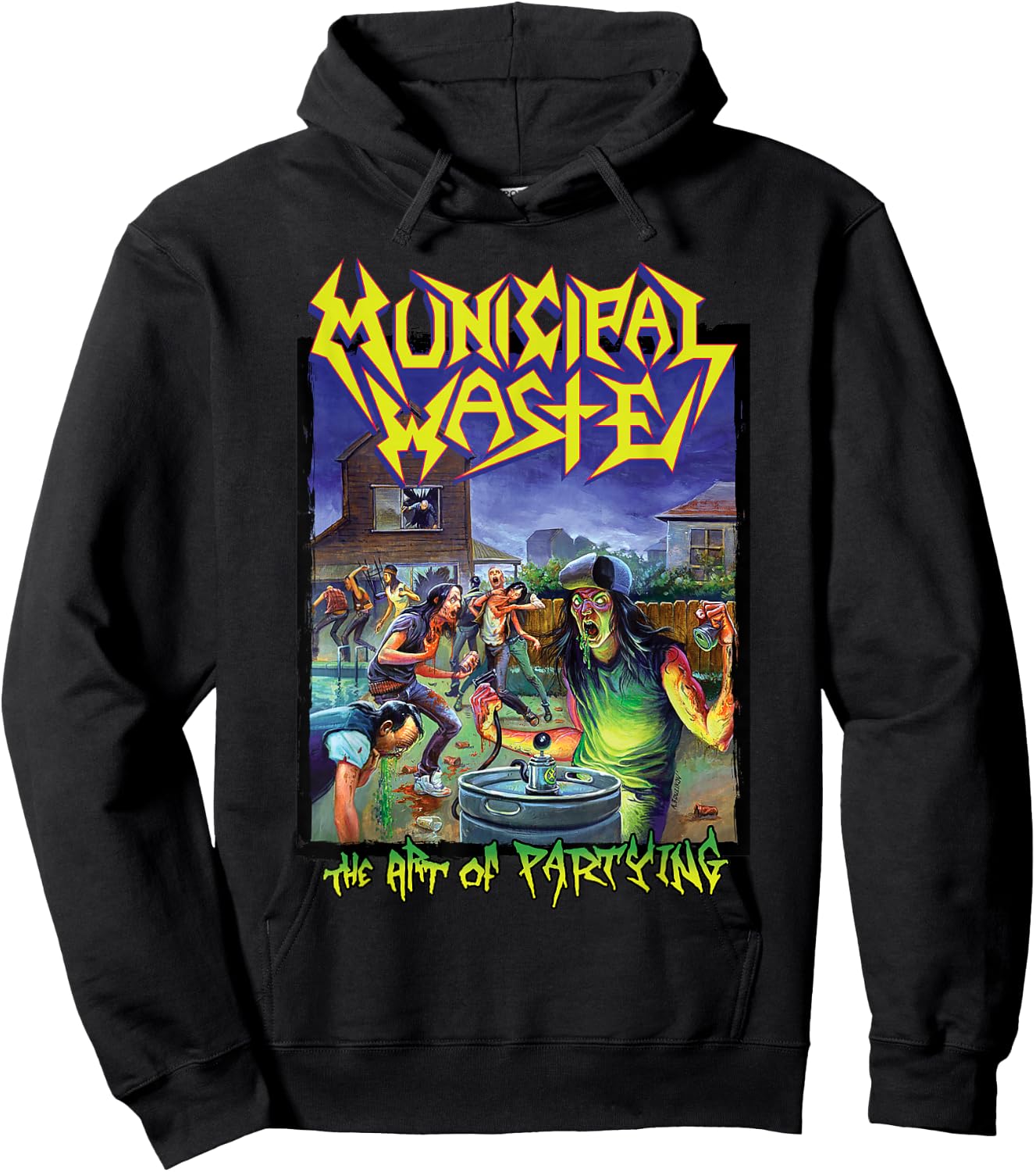 Municipal Waste The Art of Party , Black, S Hoodie - Hoodie | Black