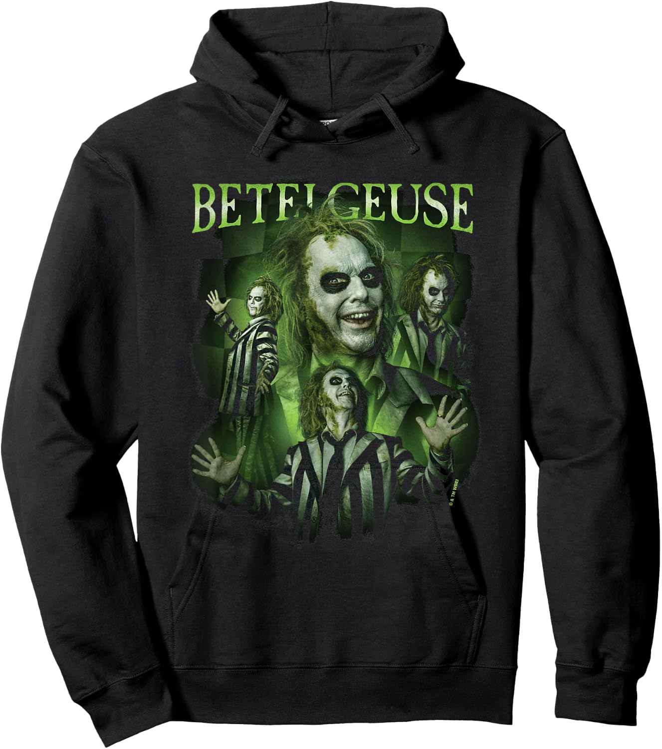 Beetlejuice Beetletjuice Homage , Black, S Hoodie - Hoodie | Black