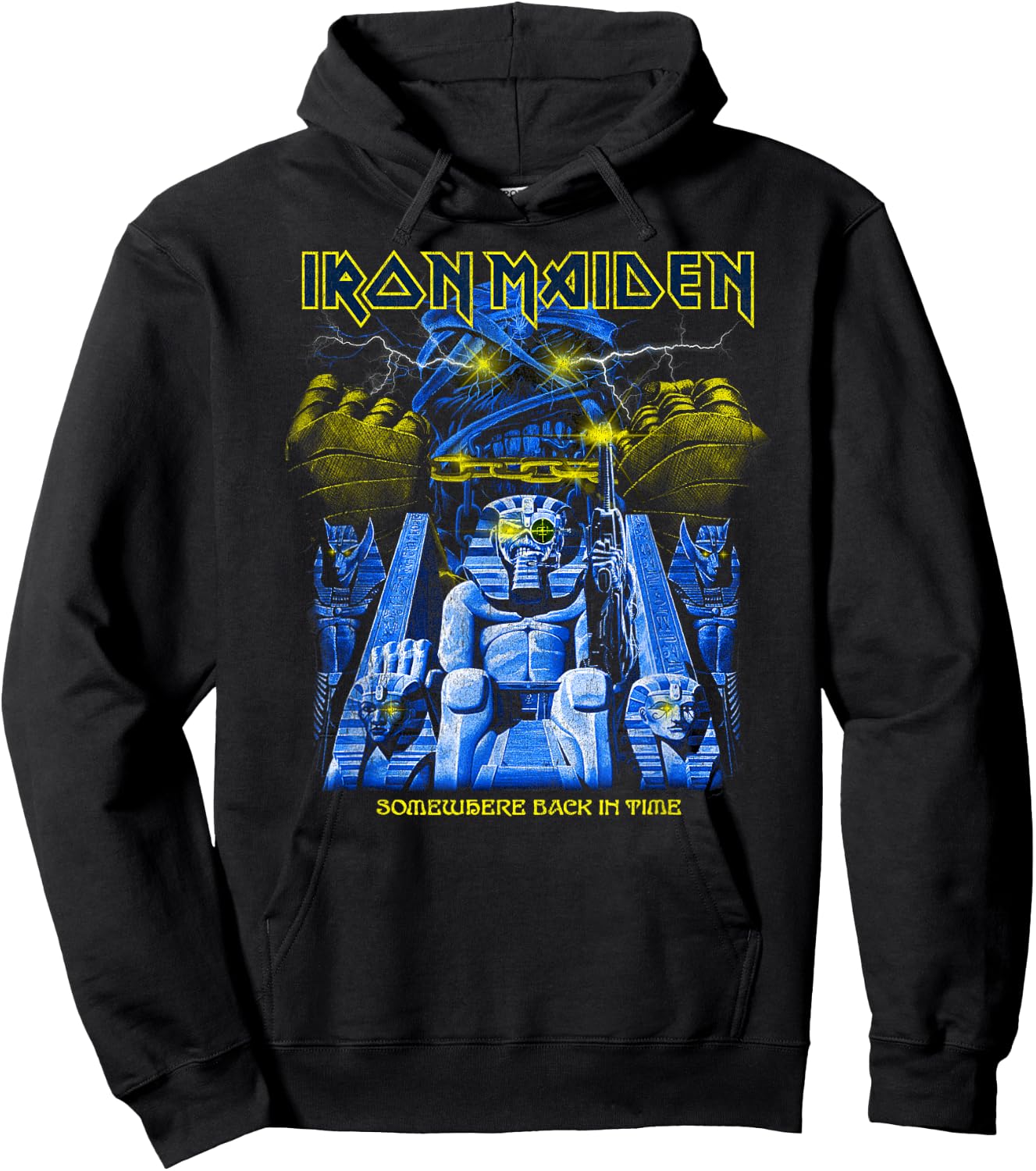 Iron Maiden - Back In Time Mummy Hoodie - Hoodie | Black