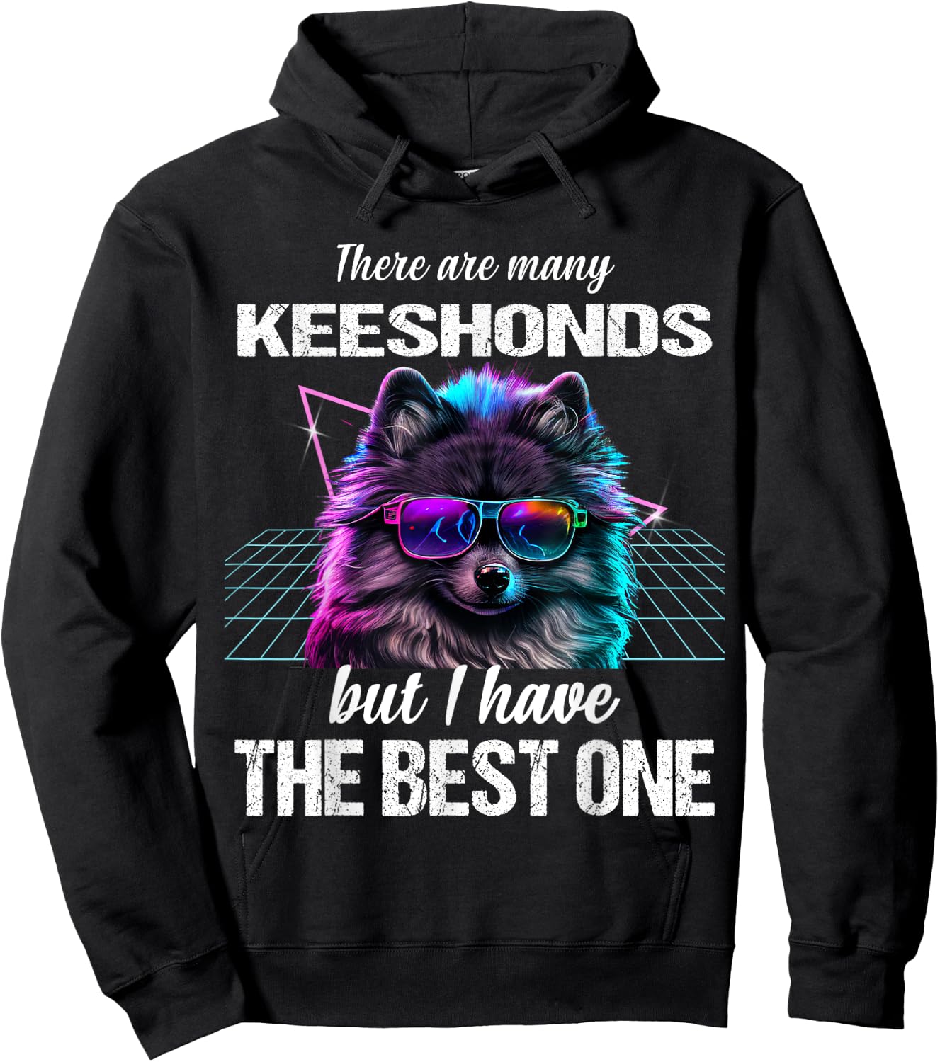 Keeshond Dog Keeshonds Hoodie - Hoodie | Black