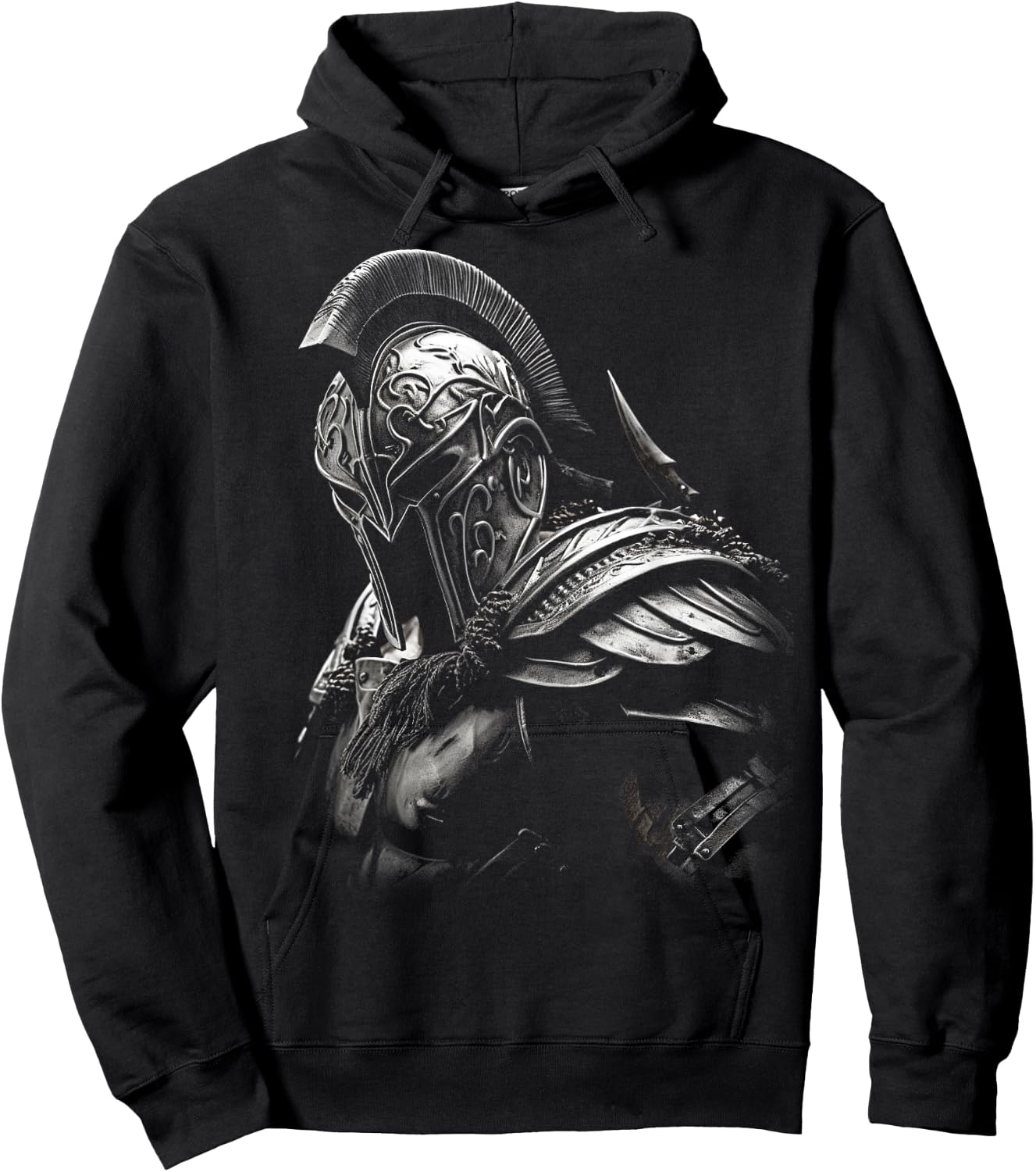 Spartan Patriotic Molon Labe Spartan Greek , Black, S Hoodie - Hoodie | Black