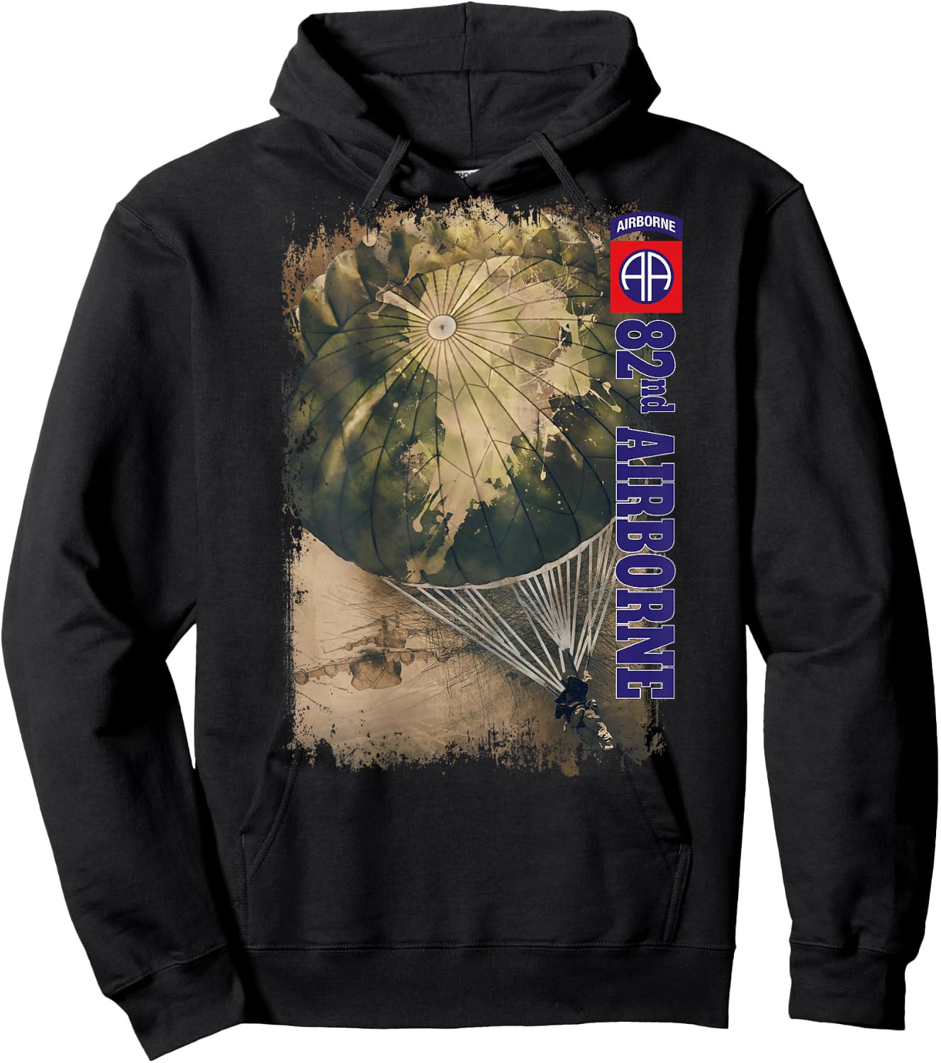 US Army 82nd Airborne Division Hoodie - Hoodie | Black