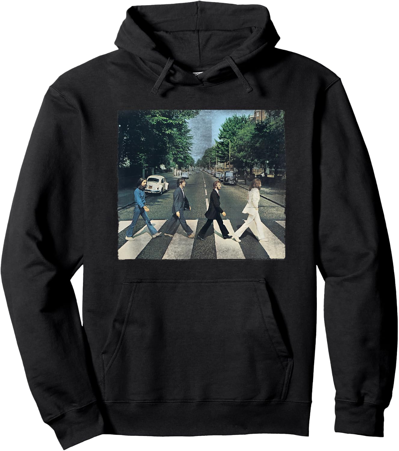 The Beatles Crossing Abbey Road Hoodie - Hoodie | Black