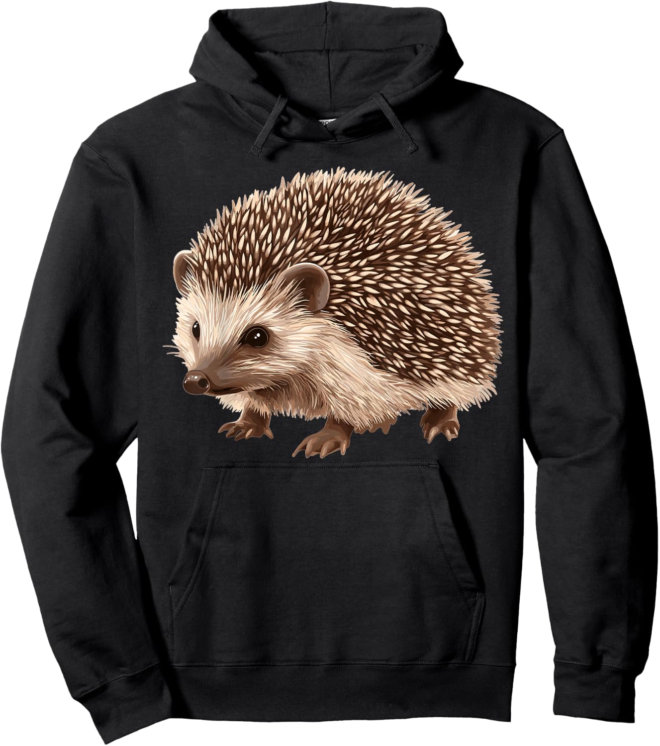 T-Shirt Hoodie - Hoodie | Black