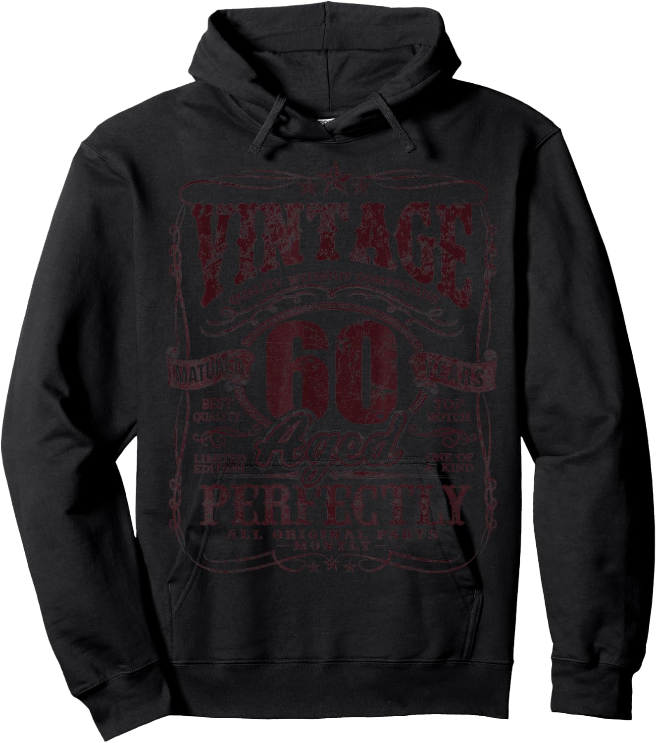 60 Years Old Vintage 1962 Limited Edition 60th Birthday Hoodie - Hoodie | Black