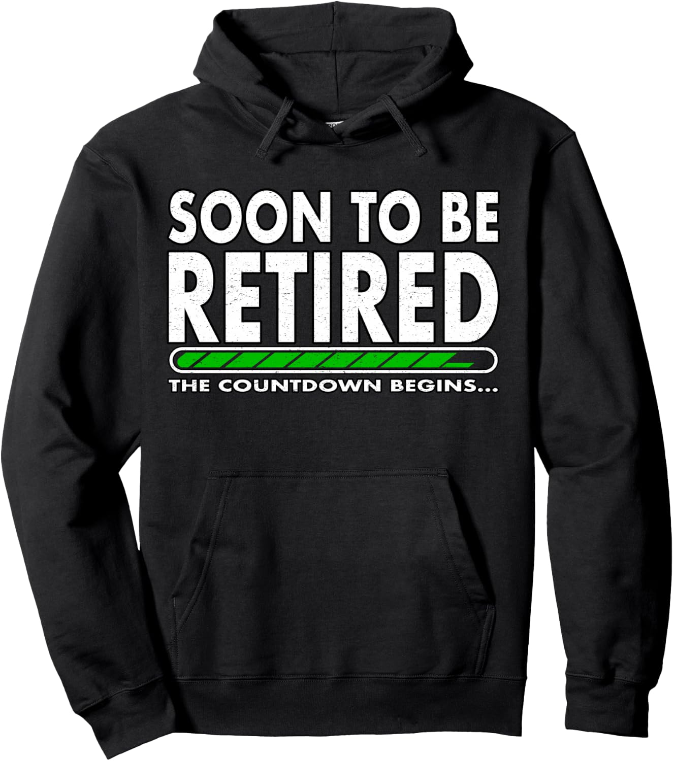Funny Soon to Be Retired The Countdown Begins for Retirement Hoodie - Hoodie | Black