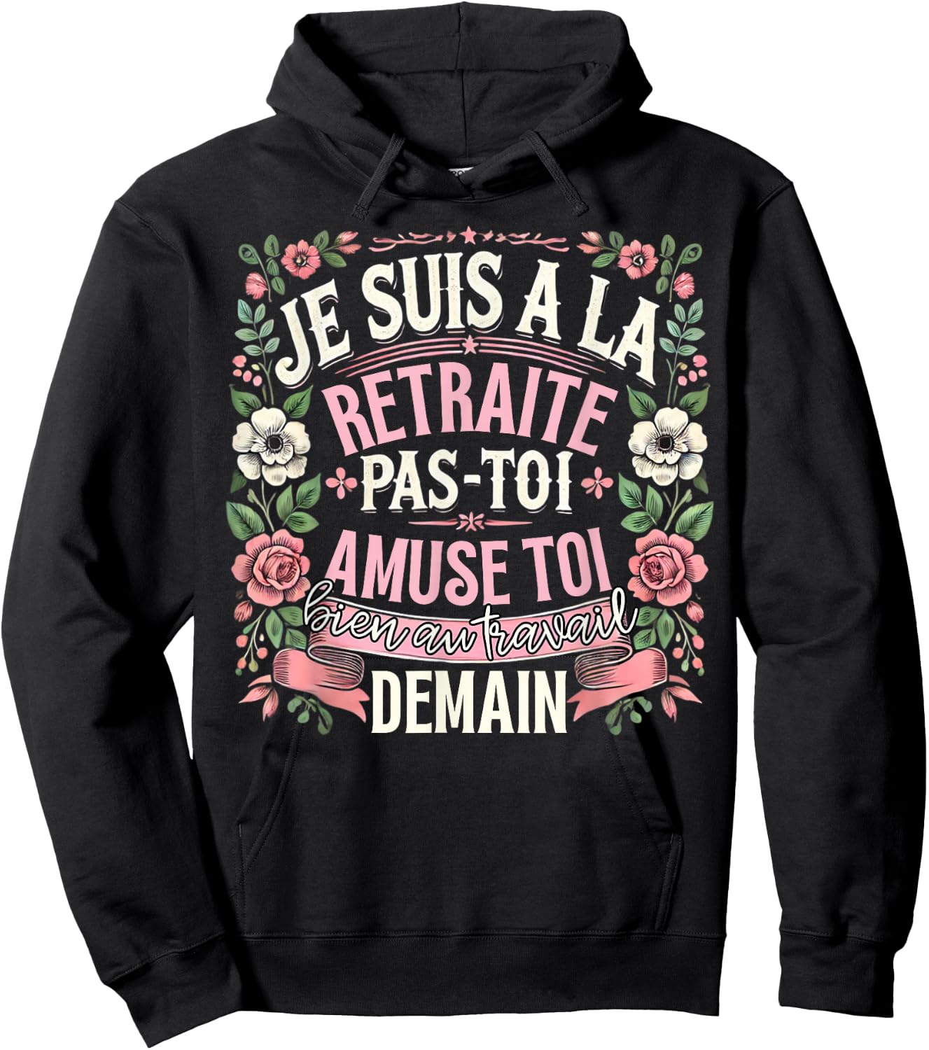 Retirement 2025 Women Retired 2025 , Black, S Hoodie - Hoodie | Black