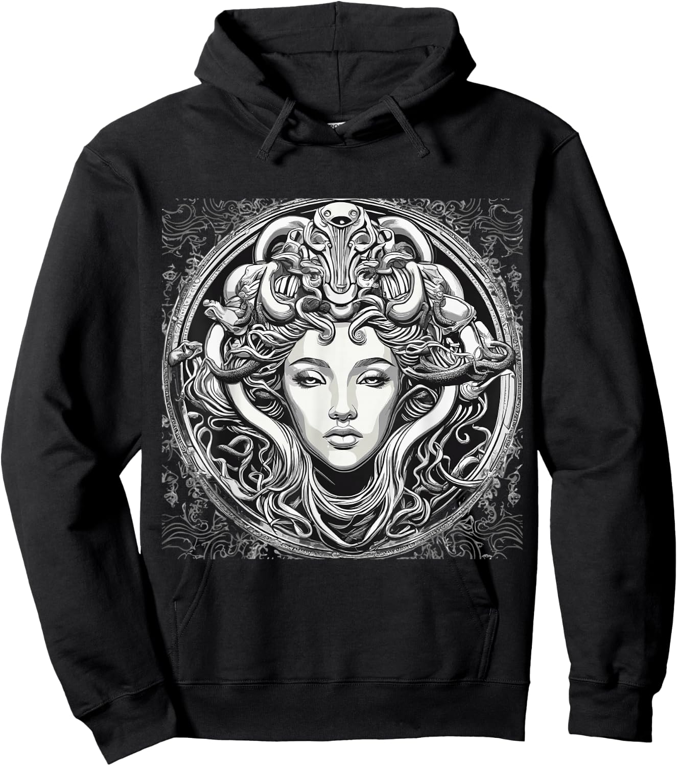 Medusa Art Hoodie - Hoodie | Black