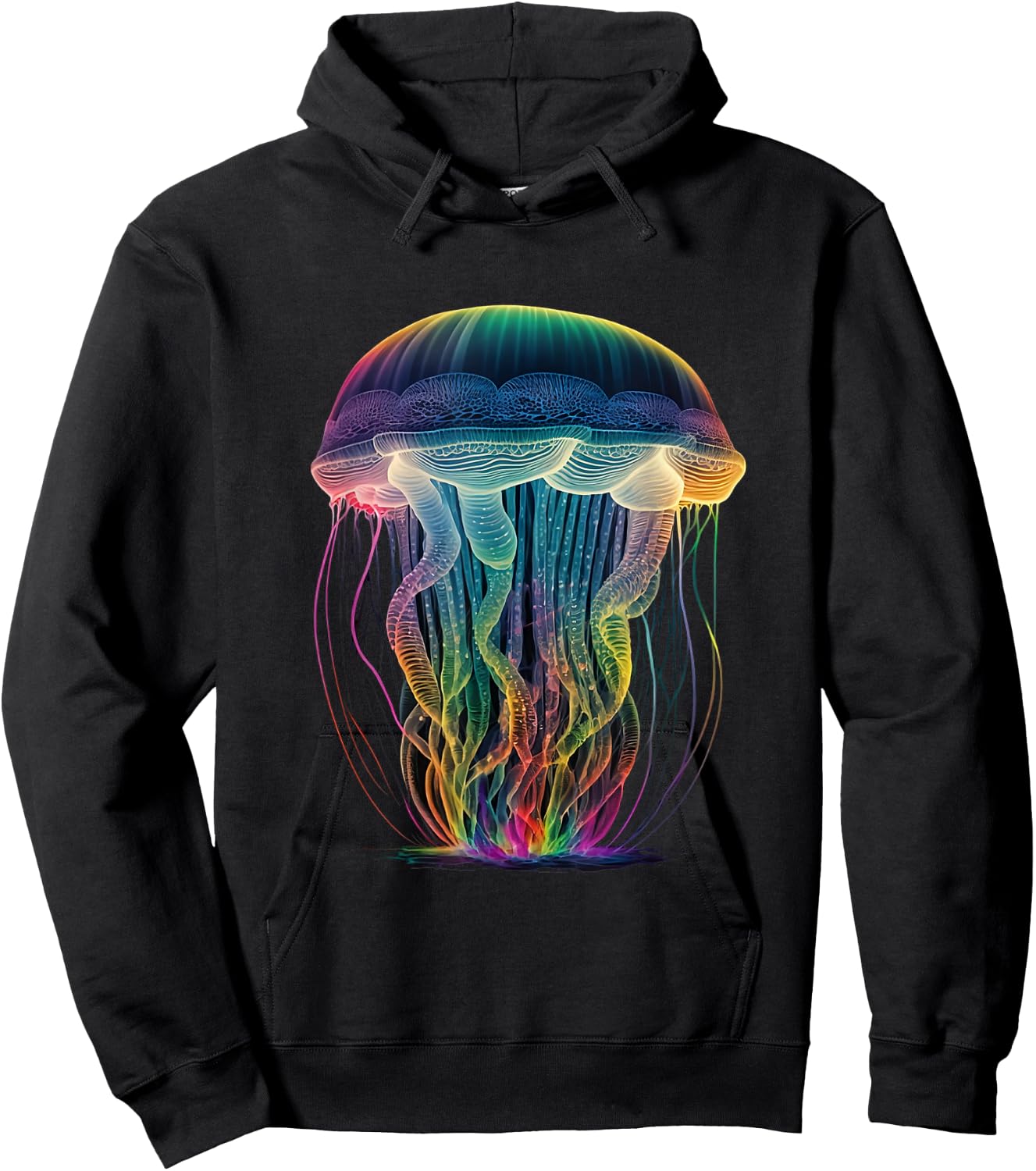 Luminous Jellyfish Hoodie - Hoodie | Black