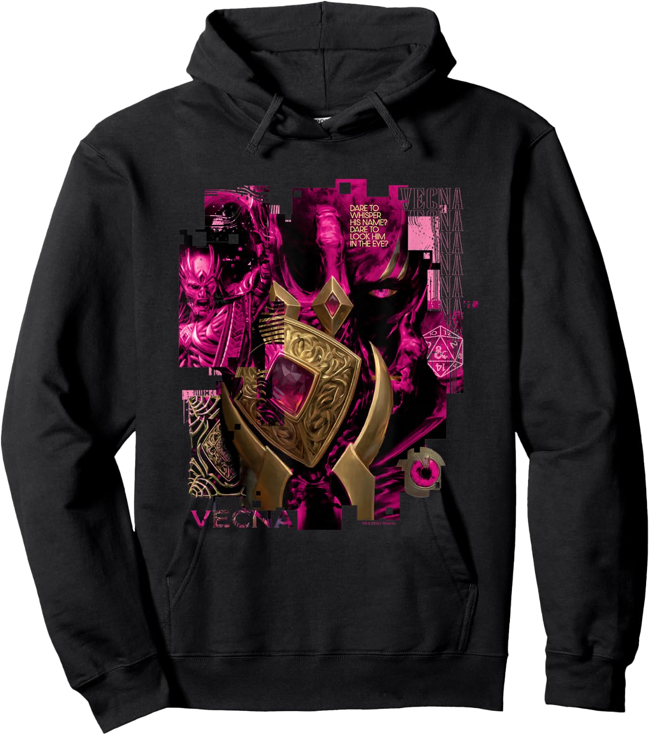 Dungeons & Dragons Vecna Dare To Whisper His Name? Hoodie - Hoodie | Black