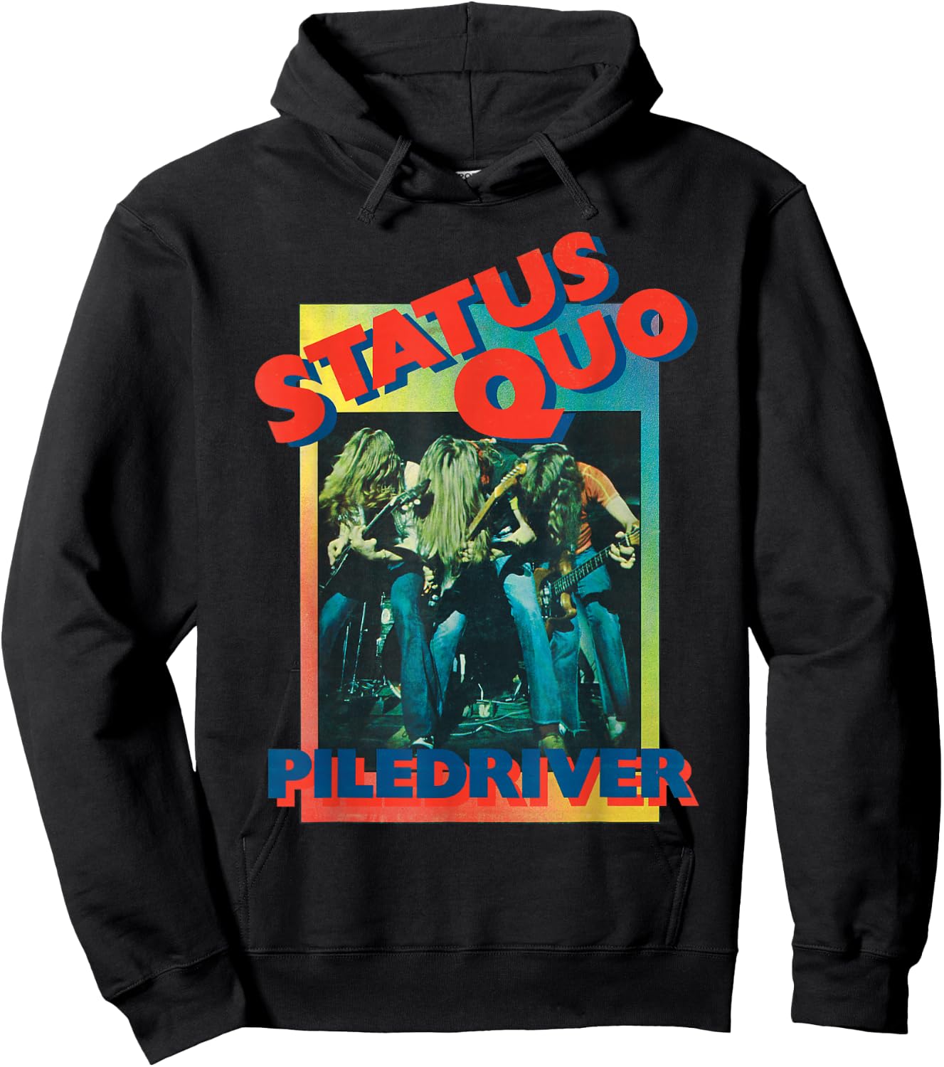 Status Quo Piledriver Gradient Hoodie - Hoodie | Black