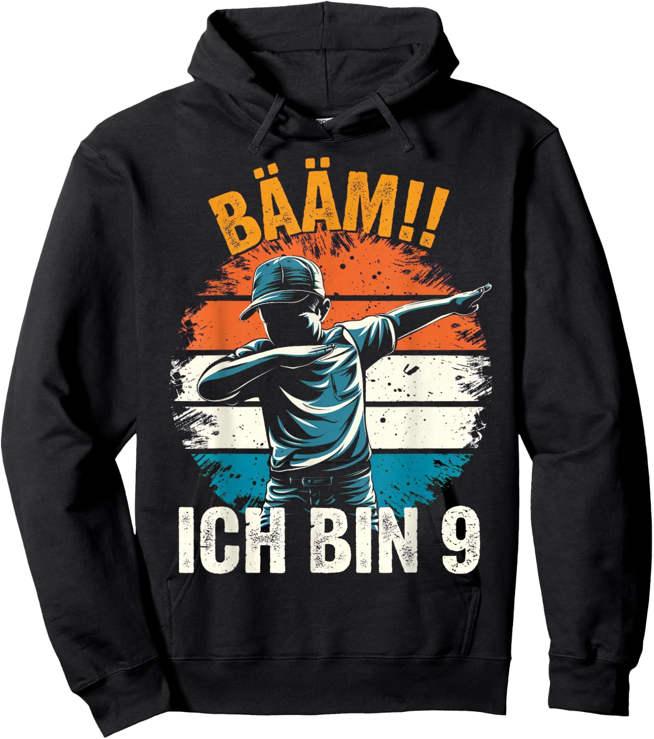9th Birthday Boy Girl 9 Years 2015 Funny Gift , black Hoodie - Hoodie | Black
