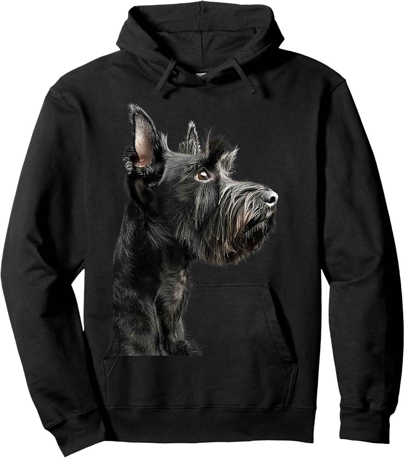 Terrier écossais Hoodie - Hoodie | Black