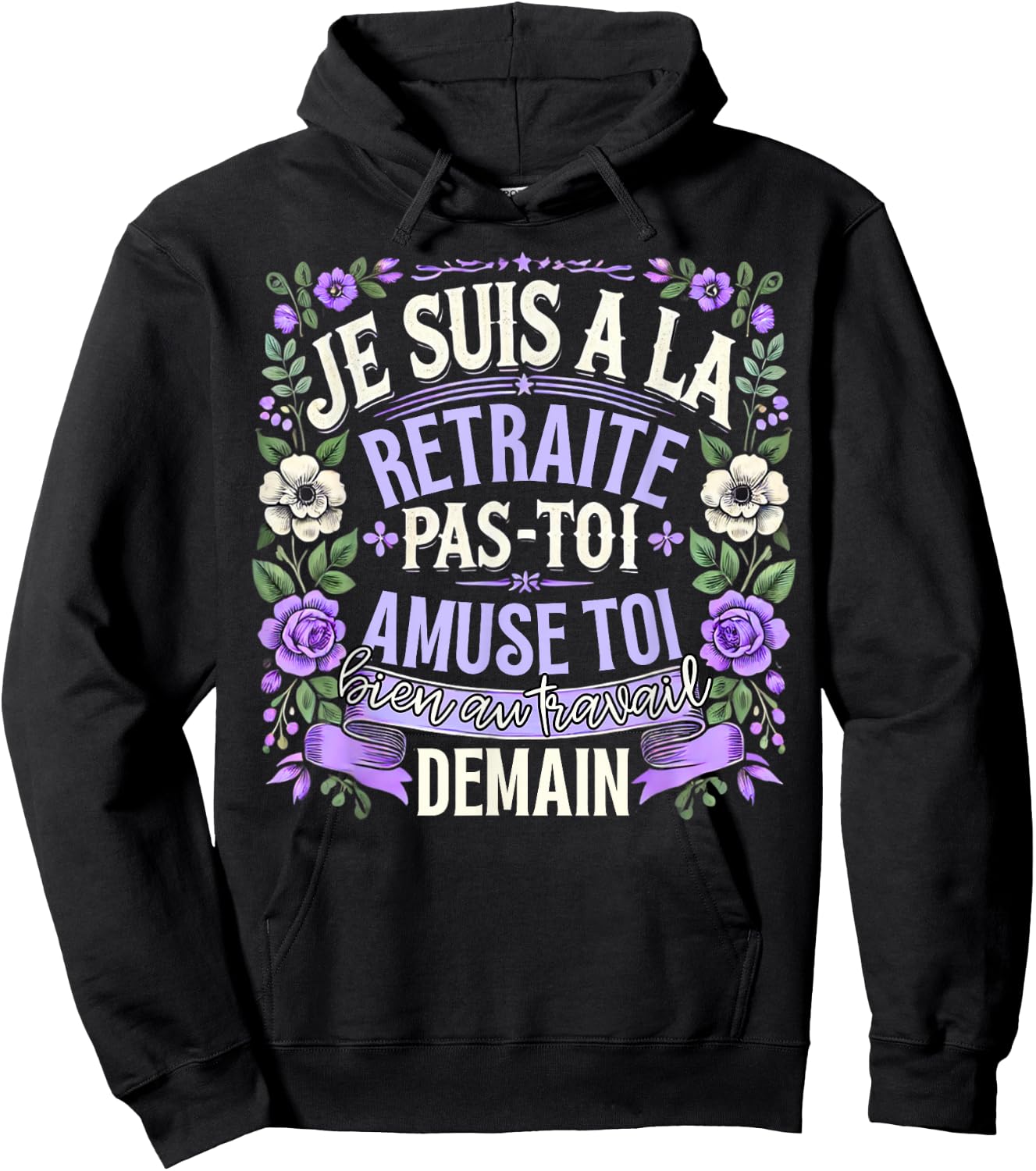 Retirement 2025 Women Retired 2025 , Black, S Hoodie - Hoodie | Black
